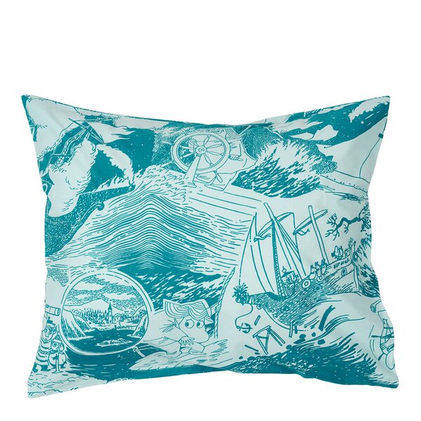 Mummi putetrekk 50x70 cm seiling