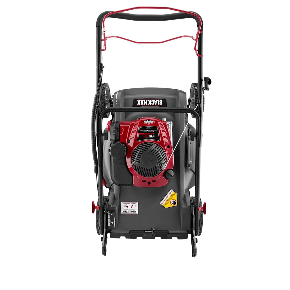 Restored Black Max 21 Inch 150cc Self Propelled Gas Mower with Briggs Stratton Engine (Refurbished) Image 4