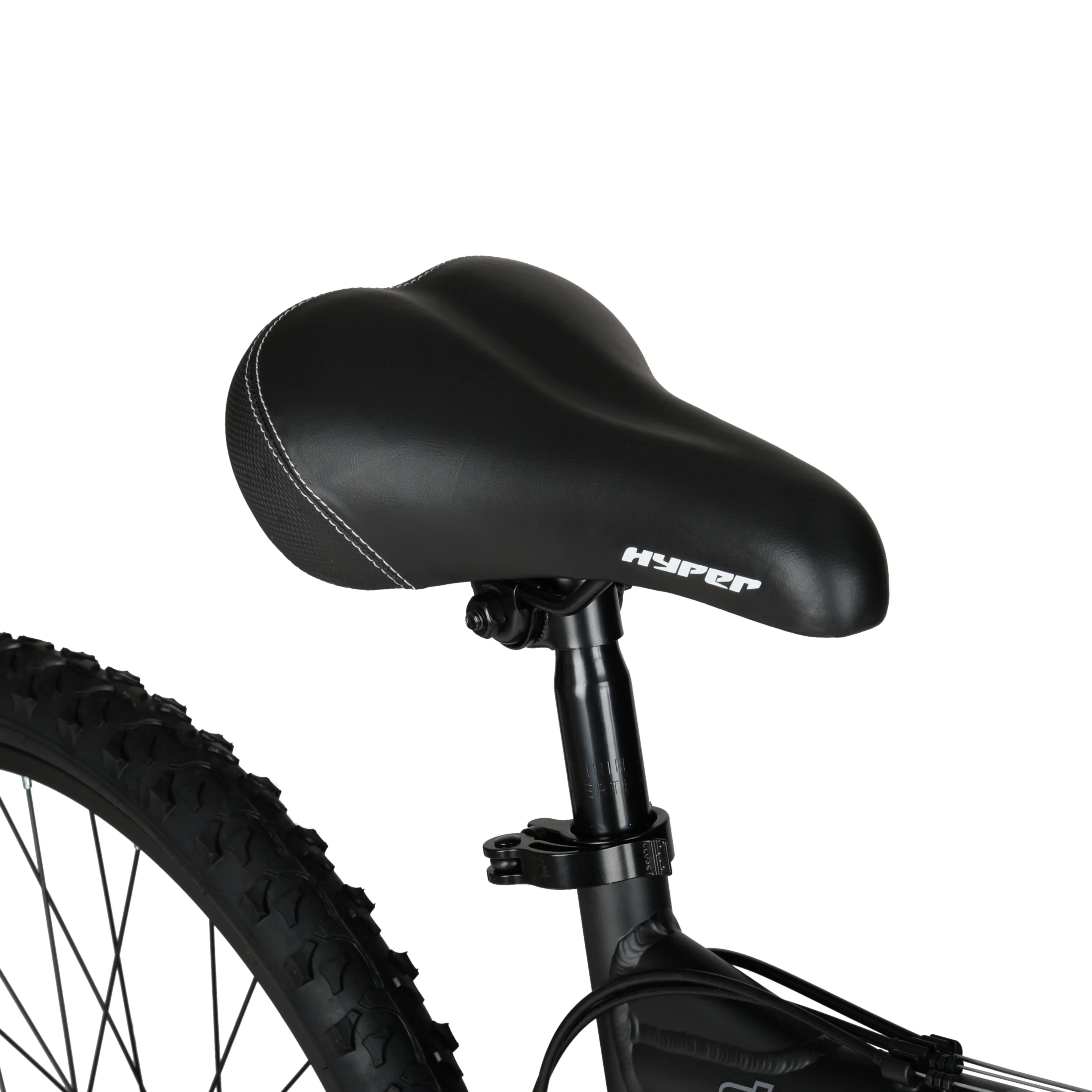 24 Hyper Bicycles Havoc Mountain Bike, Youth/Adult, Recommended Ages 10-14 Years Old, Black