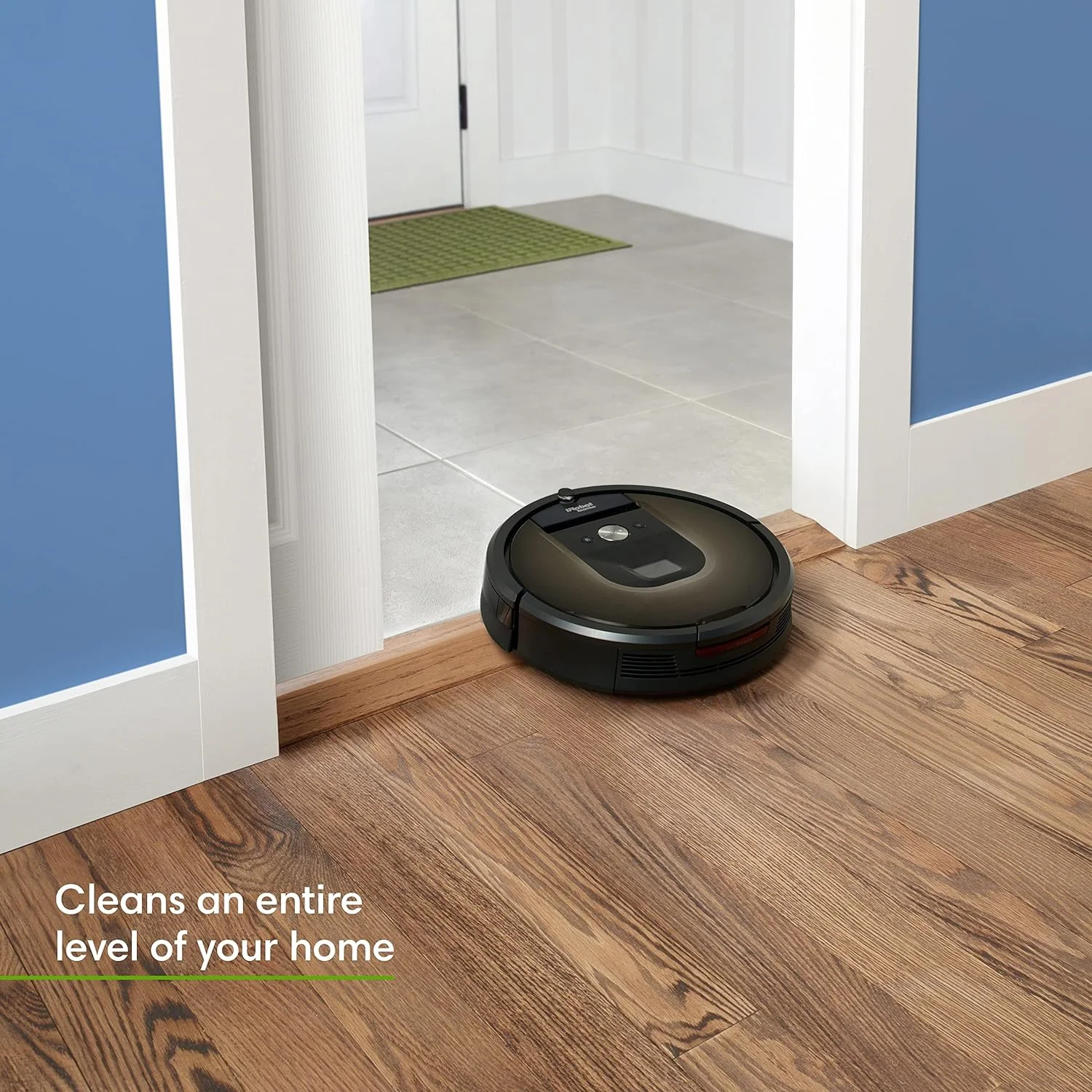 Robot Vacuum-Wi-Fi Connected Mapping, Works with Alexa, Ideal for Pet Hair, Carpets, Hard Floors, Power Boost Technology