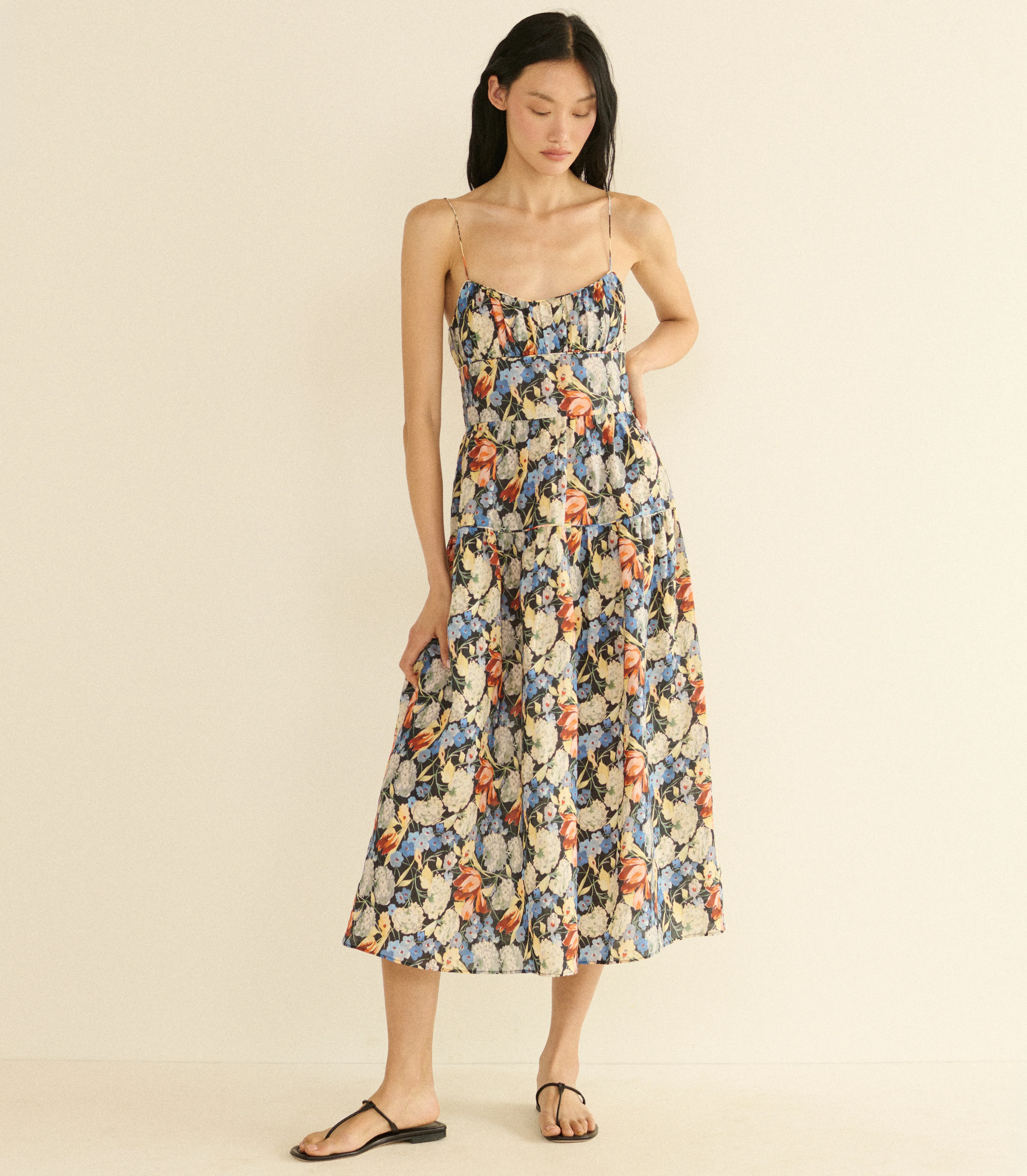 BENOIT DRESS -- PETIT JARDIN DE VILLANDRY