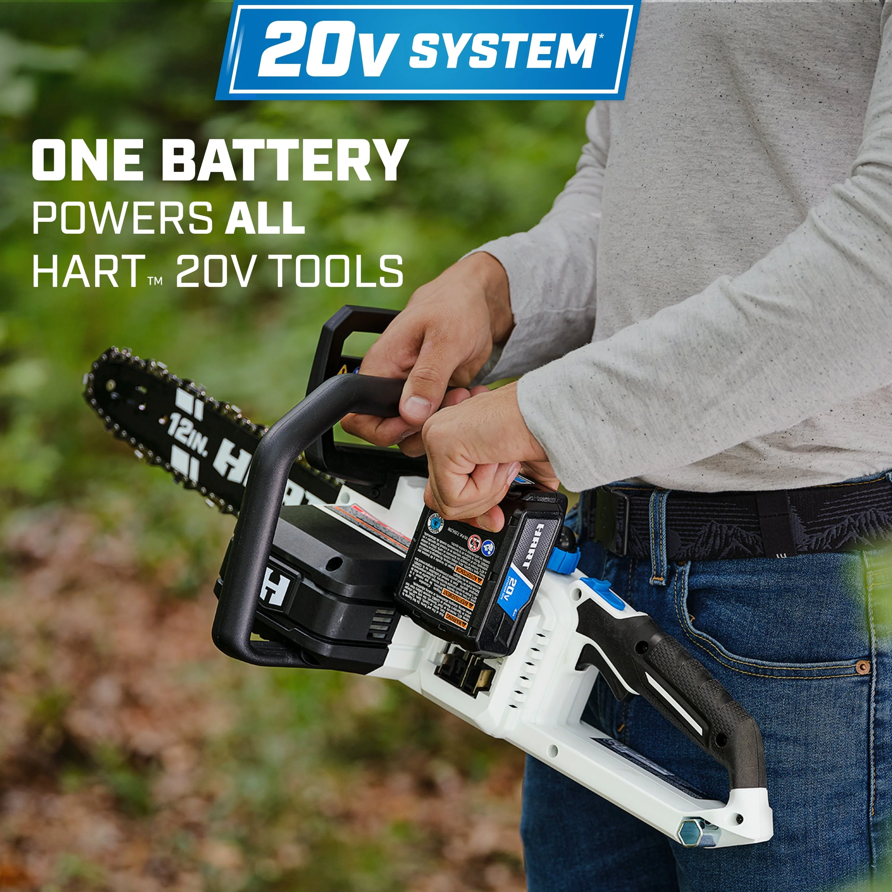 HART 20 Volt 12 Inch Cordless Chainsaw (Battery Not Included)(Battery Included) Image 3