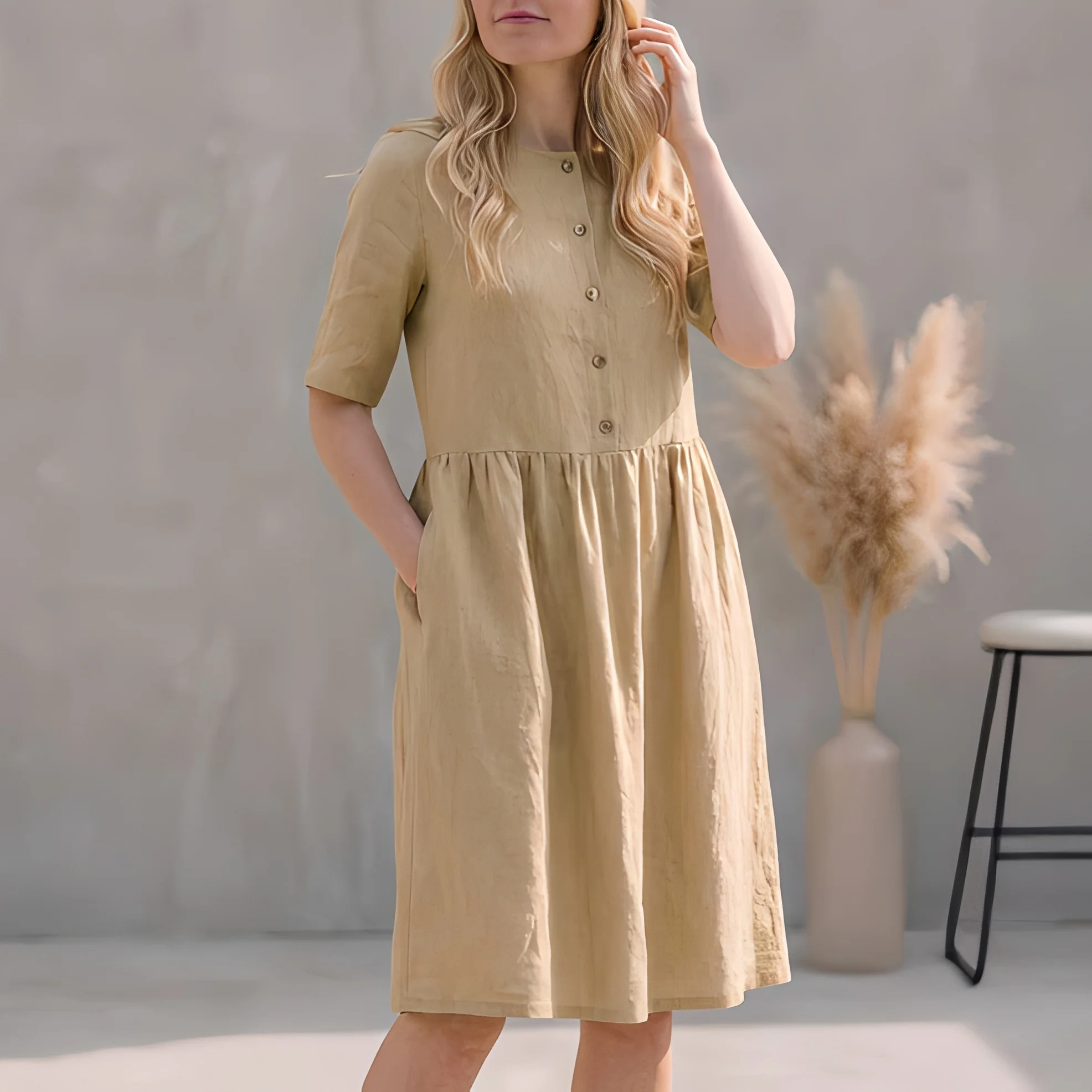 Angelene - Robe d'été chic et élégante pour femme