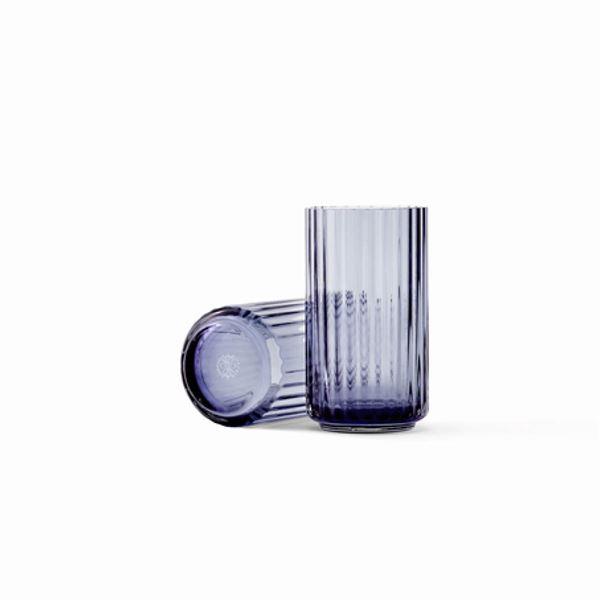 Vase i glass 12,5 cm midnight blue