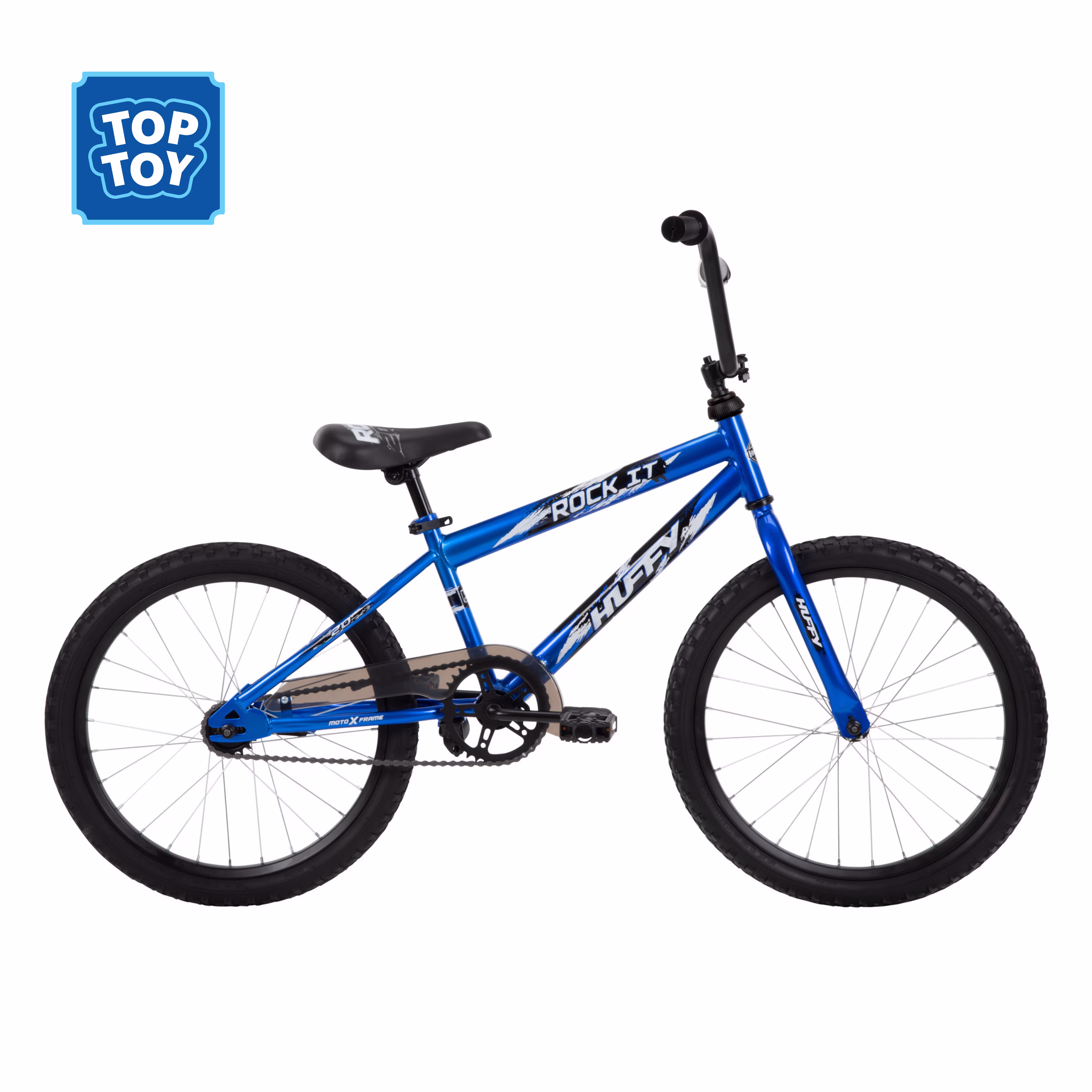 20" Rock It Kids' Bike, Fits Riders 44"-56", Blue, Child, Boys