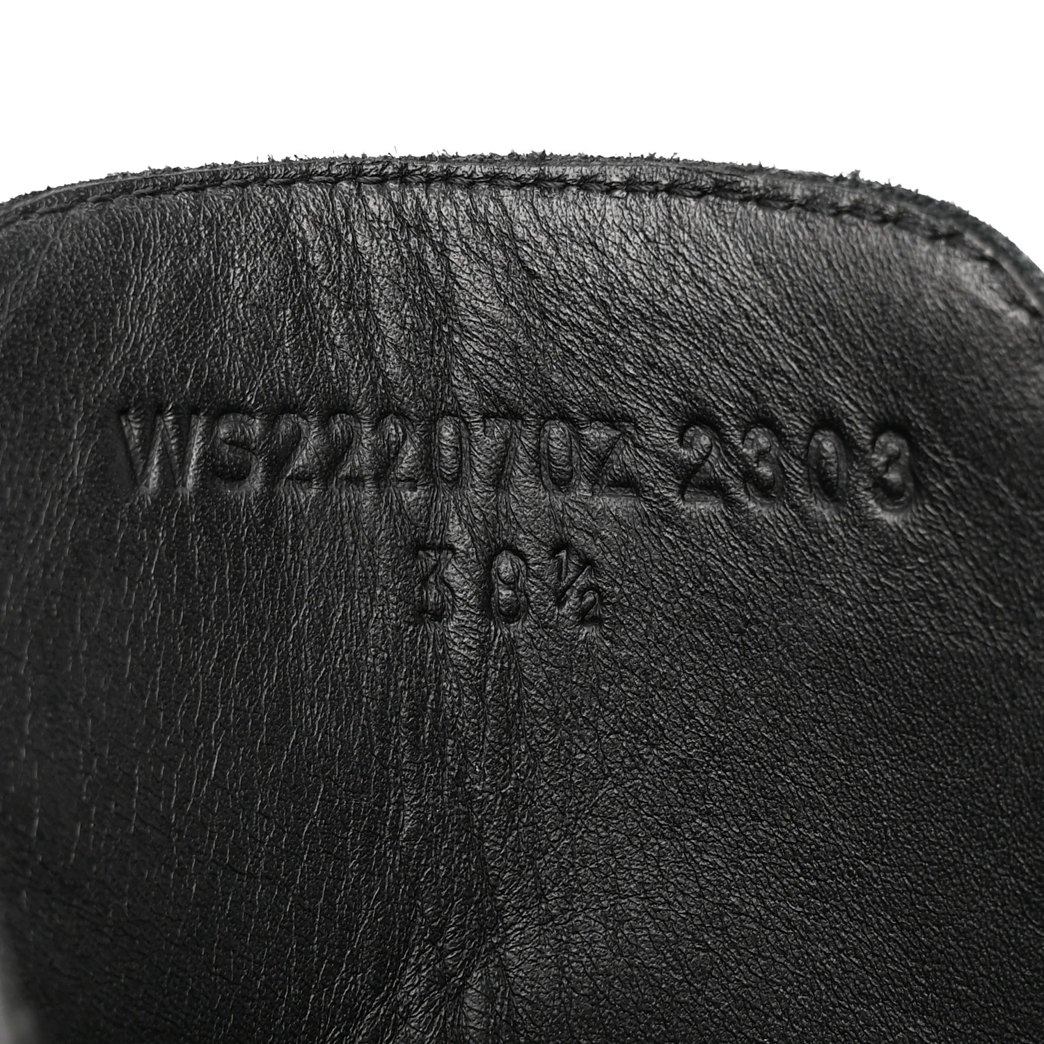 Glossed Calfskin Funk Ankle Boots 38.5 Black