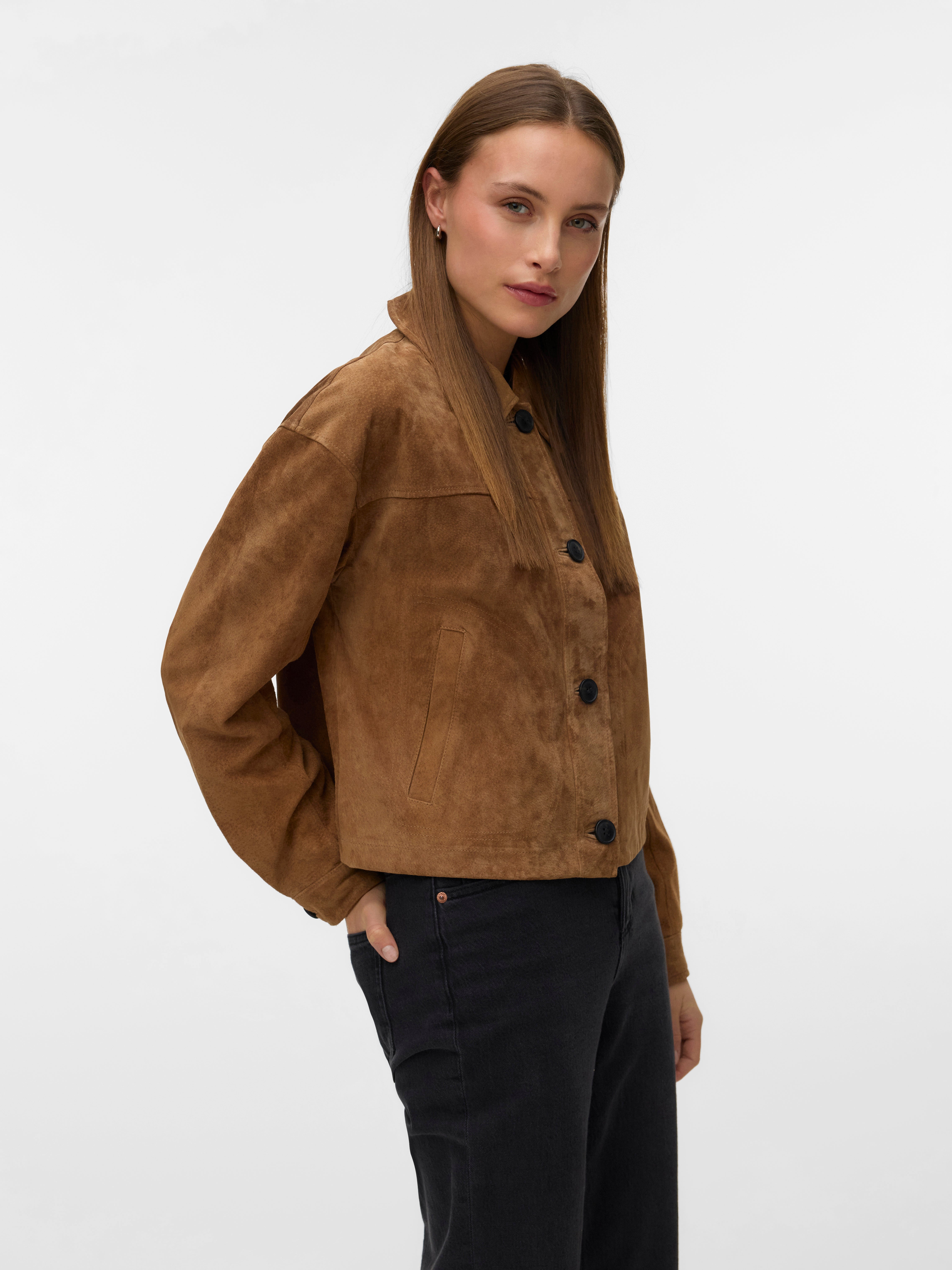 VERO MODA® VMROYCESTINE Suede Jacket