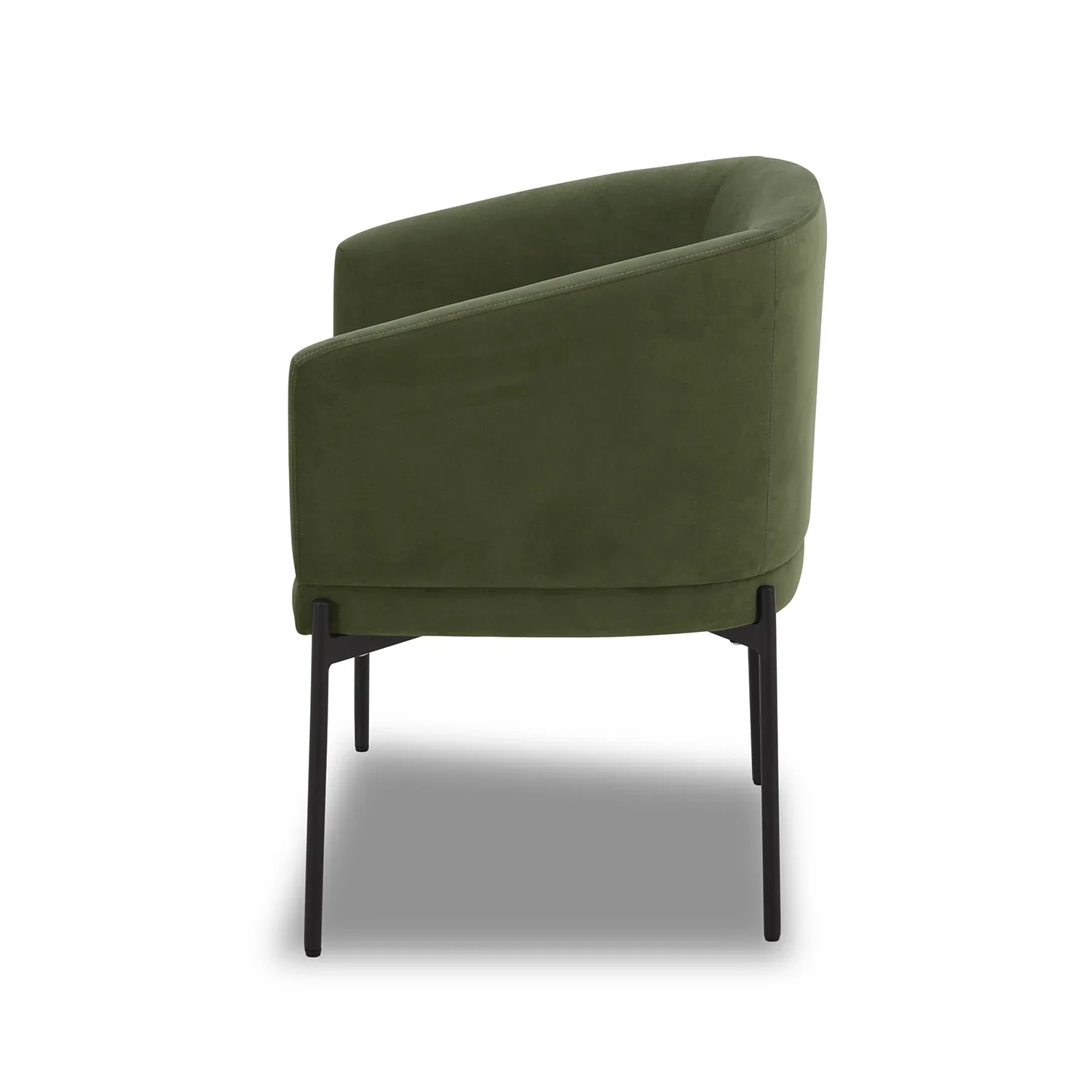 Better Homes & Gardens Wyatt Velvet Dining Chairs, Beige, 2 Pack