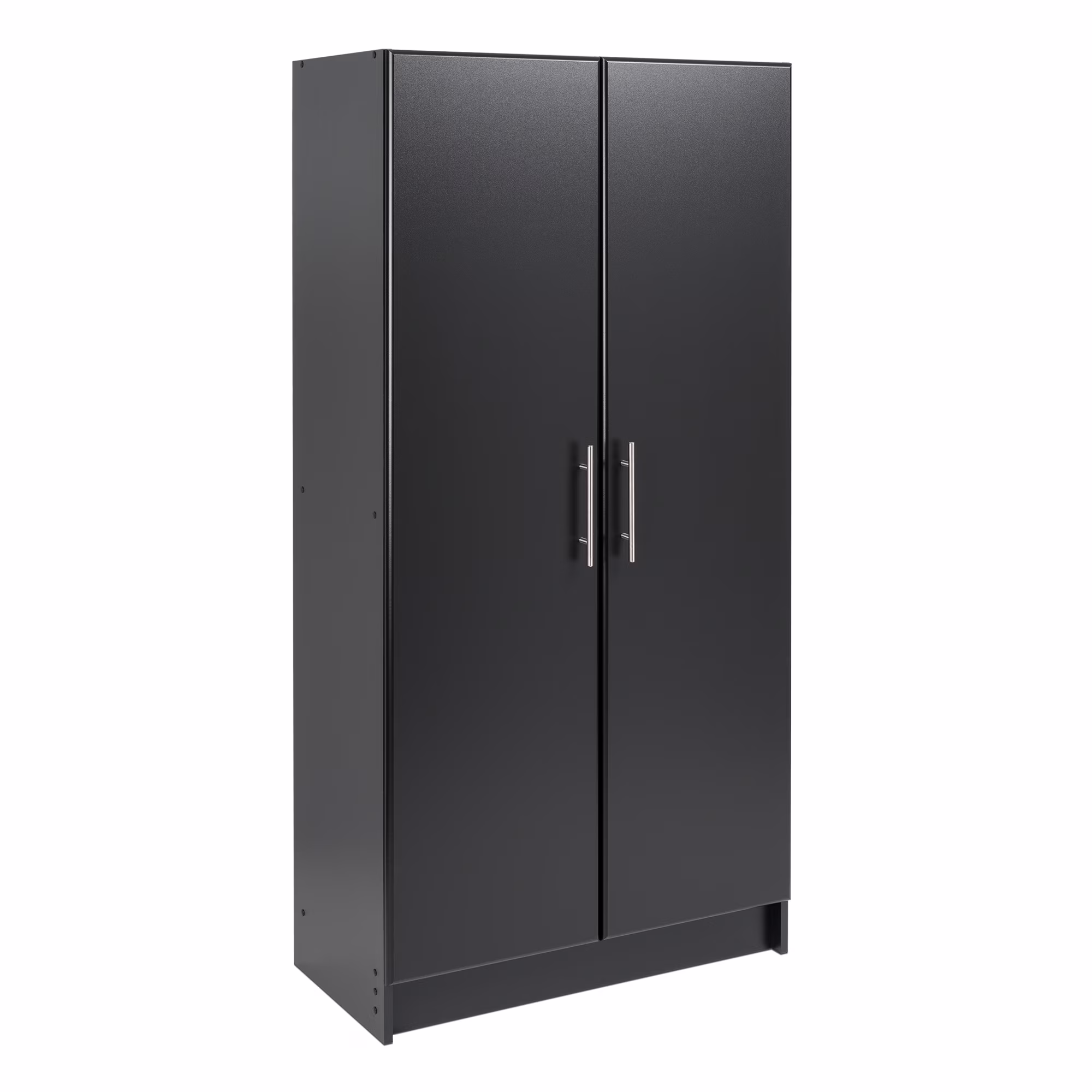 Adjustable Shelves Cabinet Functional Tall Garage Table, 16"D x 32"W x 65"H Freestanding Garage Cabinet with 2-Doors, Espresso EES-3264(Espresso) - Image 3