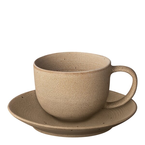 Kumi kaffekopp  19 cl 2 stk  lys brun