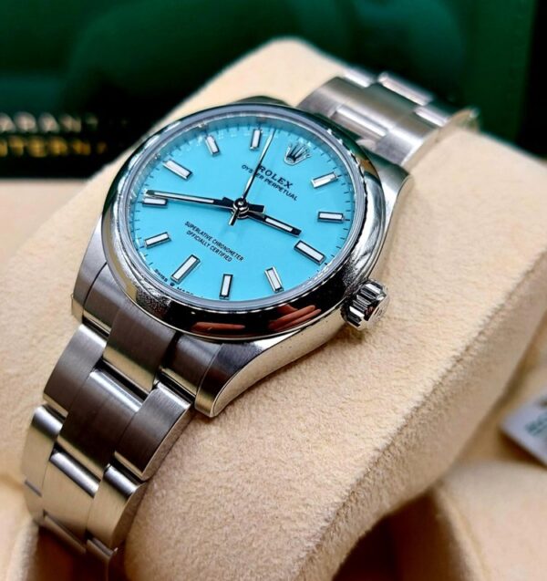 Replica Rolex Tiffany Dial Oyster Perpetual 36MM Watch CloneP315012