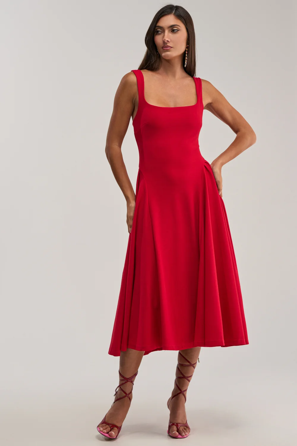 BOSS BABE MIDI DRESS - Akira Store