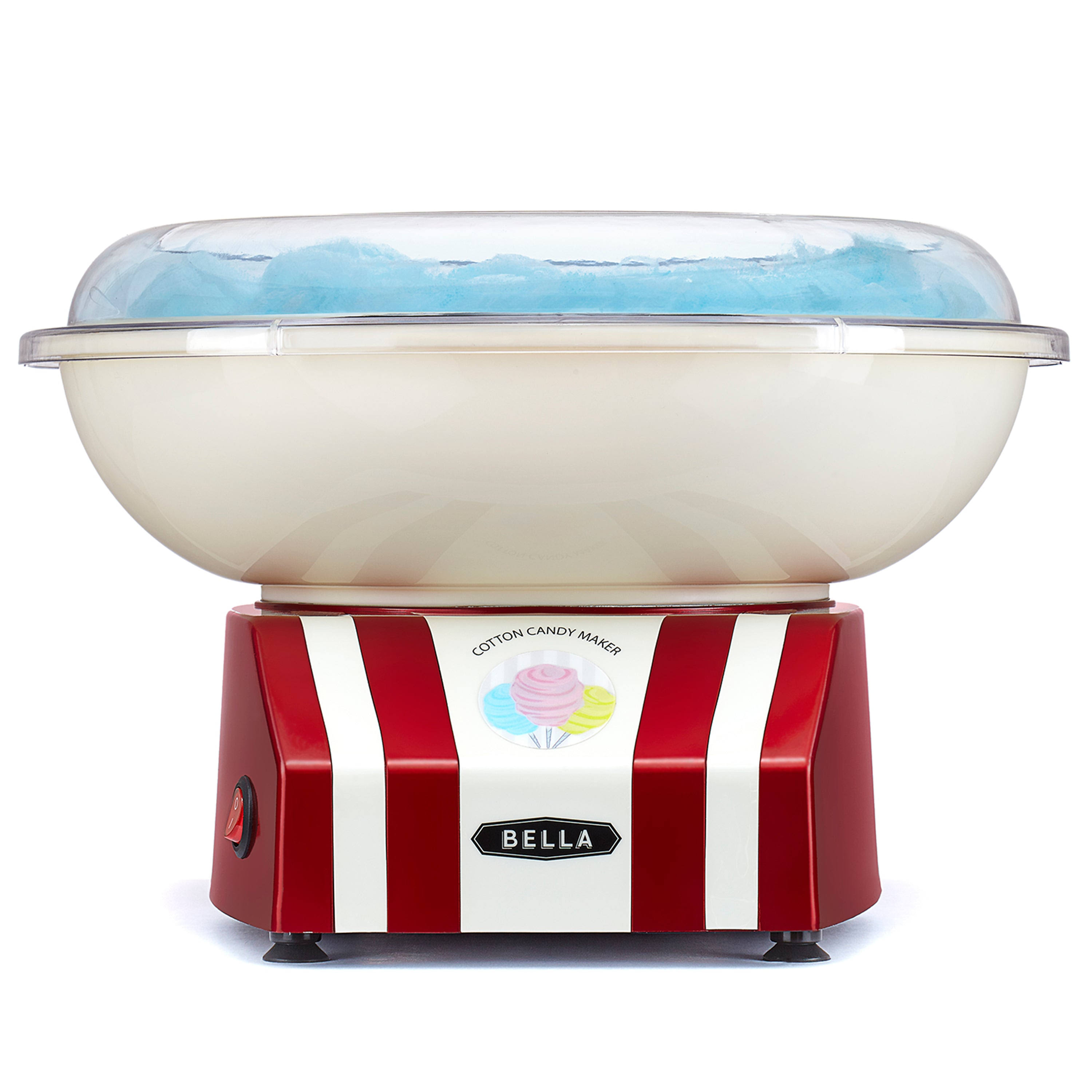 Bella Cotton Candy Maker Red & White