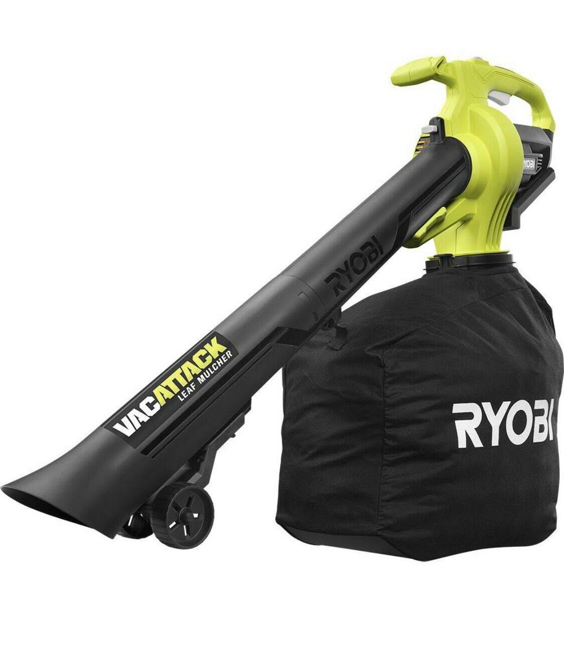 Ryobi 40-Volt Lithium-Ion Cordless Battery Leaf Vacuum/Mulcher (Tool Only)