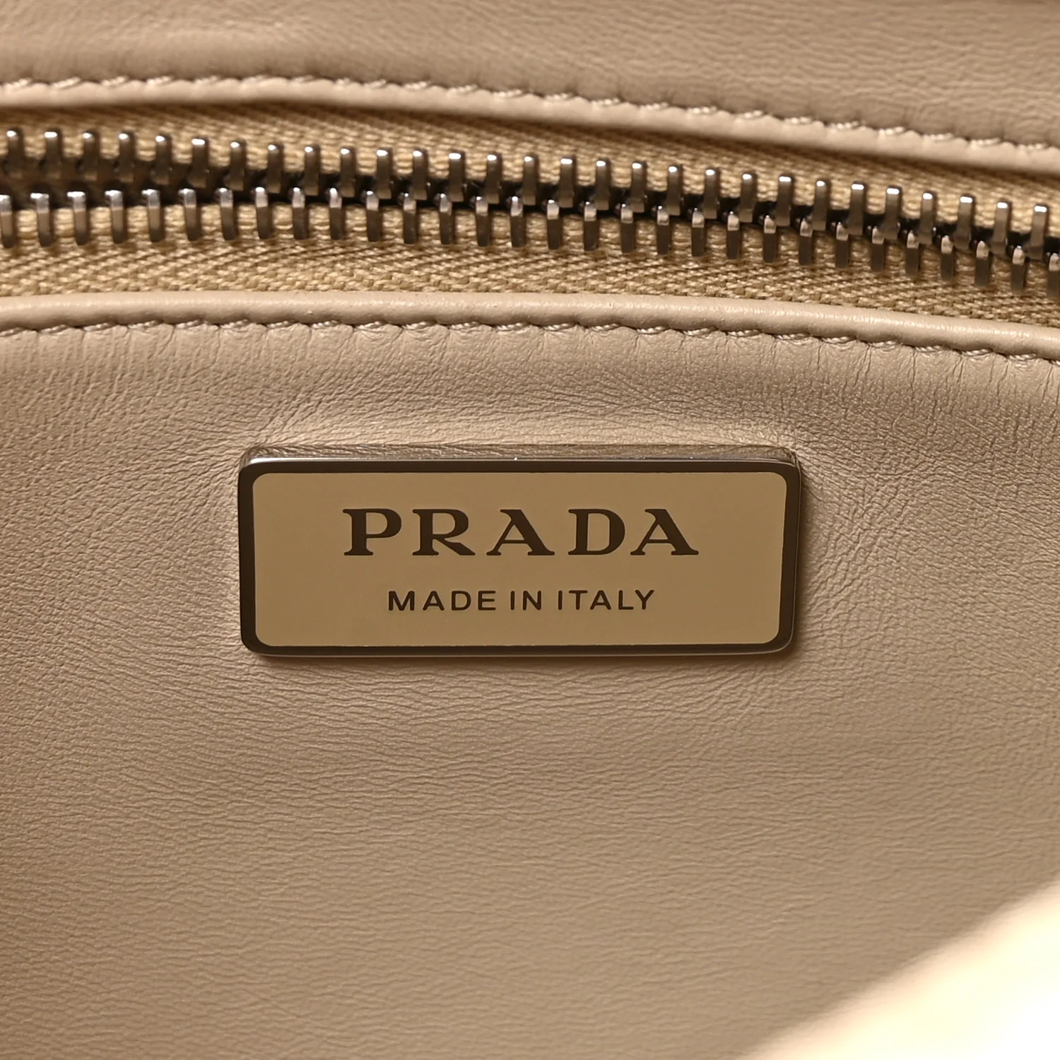 Nappa Antique Medium Re-Edition 2001 Two Handle Bag Deserto