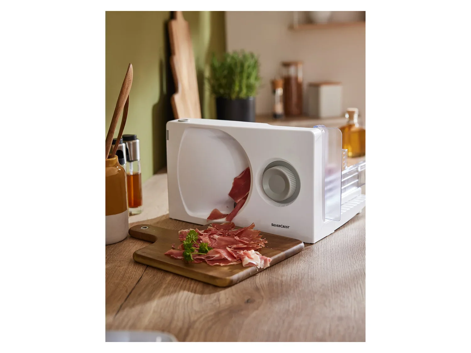 SILVERCREST KITCHEN TOOLS Trancheuse universelle SAS 100 A1, 100 W