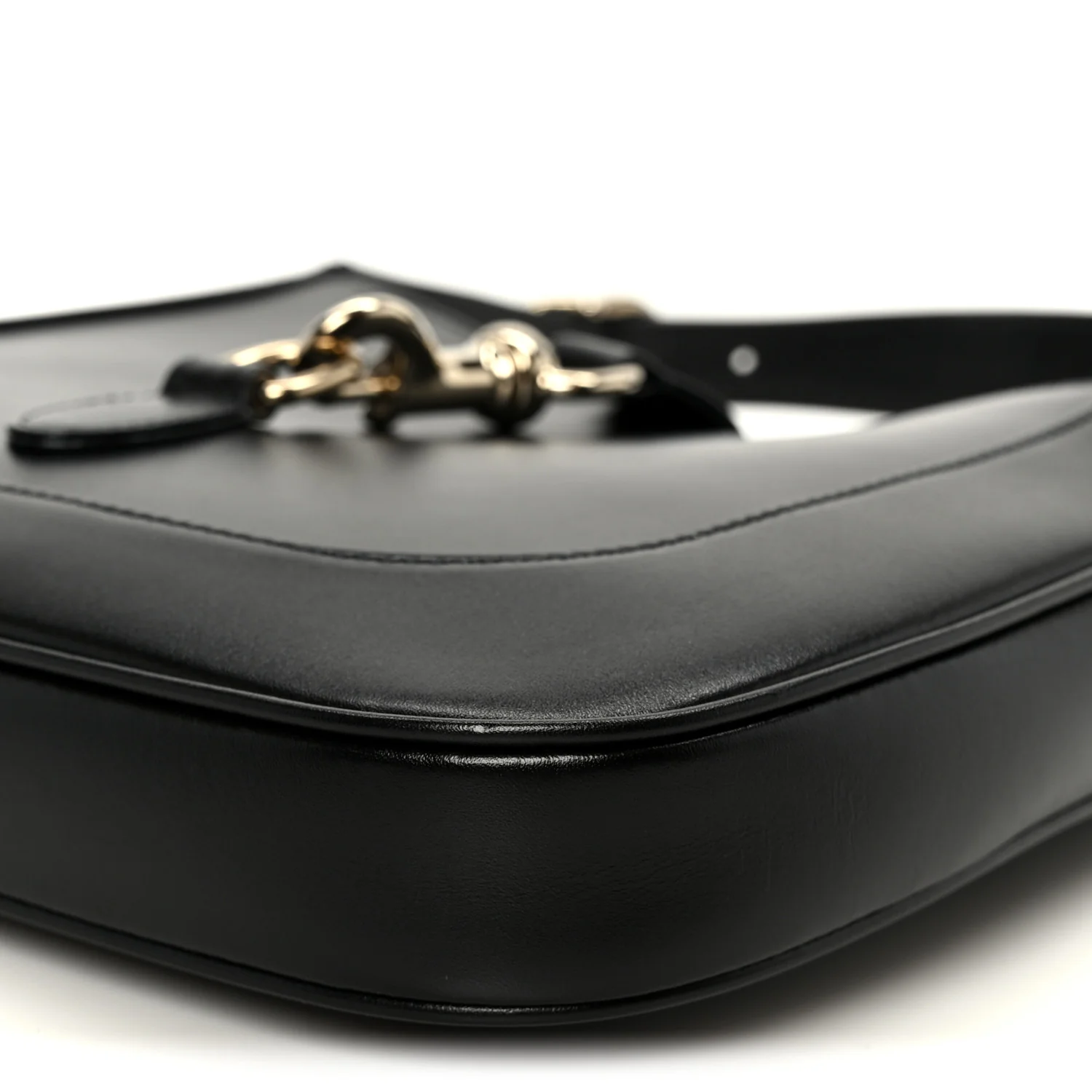 Boarded Dyana Lux Calfskin Medium Jackie 1961 Hobo Black