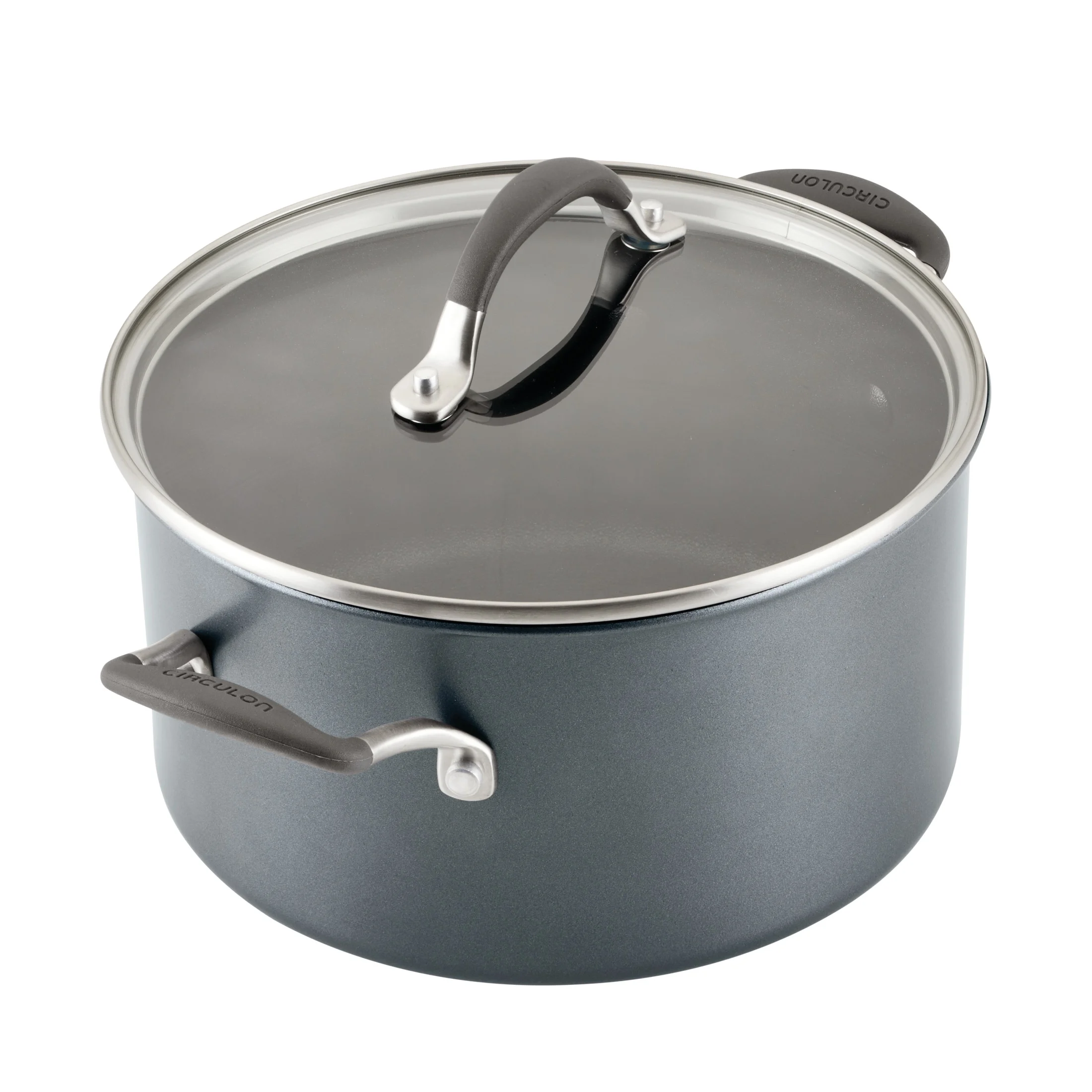 Circulon A1 Scratch Defense 10 Piece Nonstick Aluminum Pot and Pan Set, Cast Stainless Steel