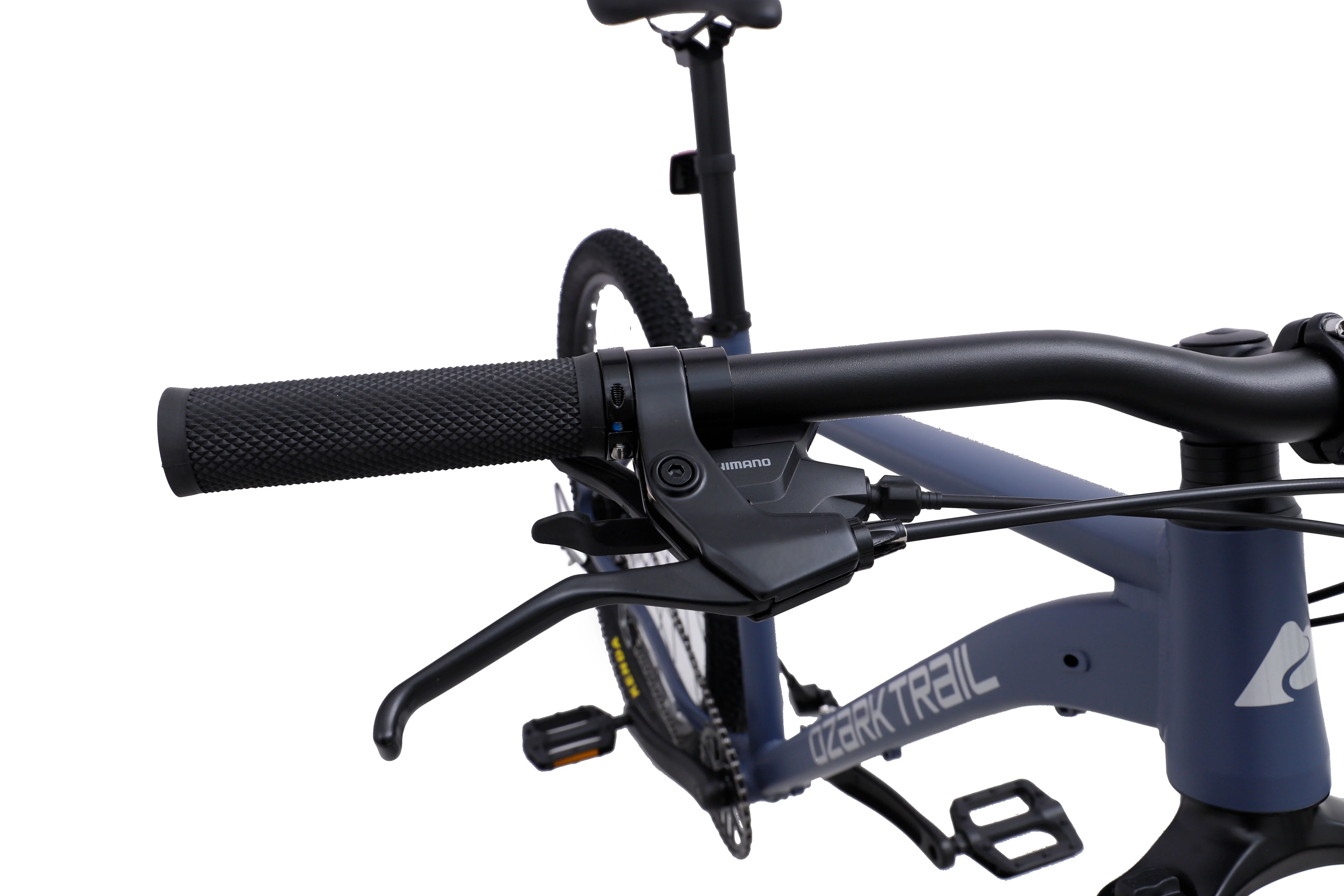 27.5 Ozark Trail M.2 Ridge Mountain Bike, Medium Frame, Fits Riders 5'3 - 5'8, Blue, Adult, Unisex