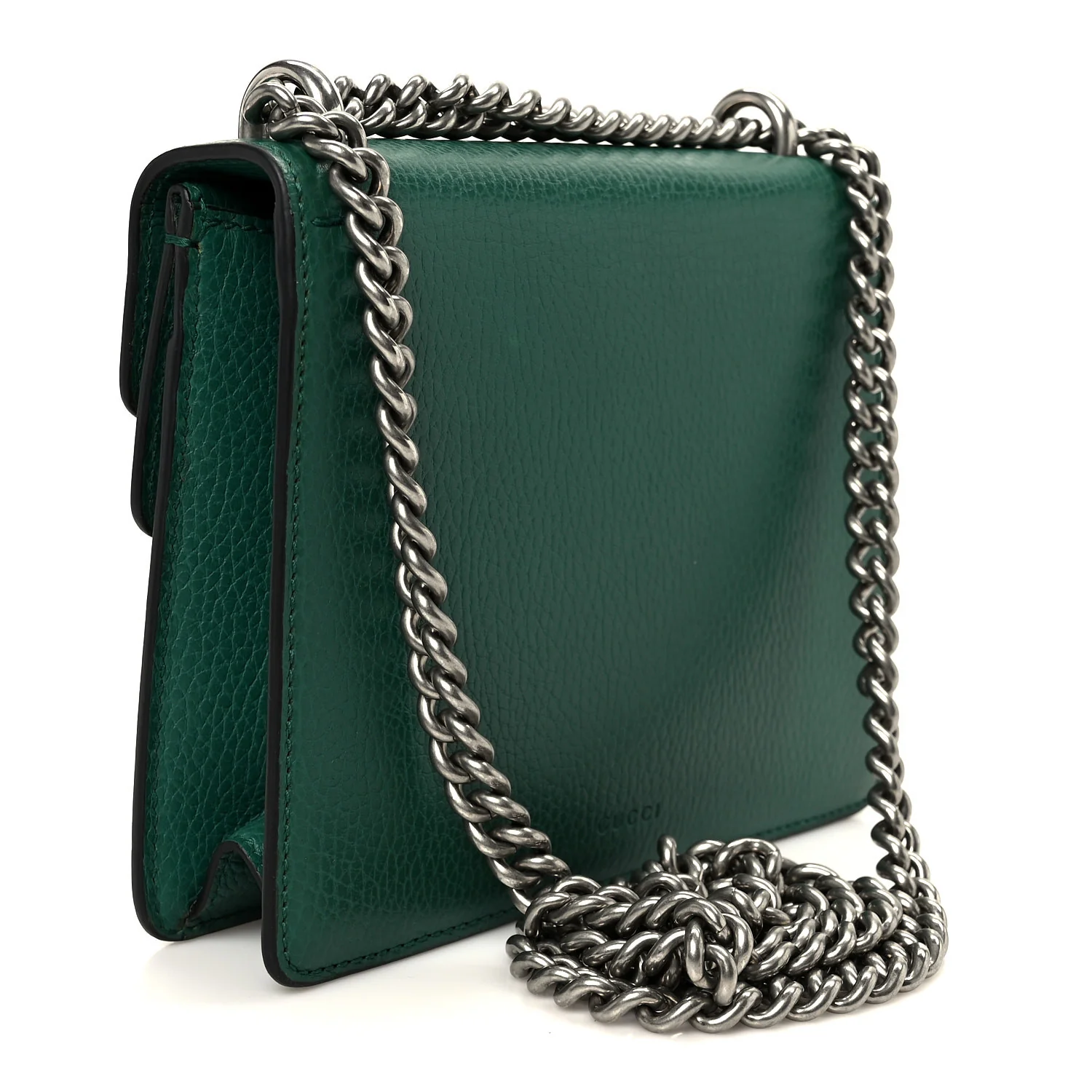 Calfskin Mini Dionysus Shoulder Bag Emerald