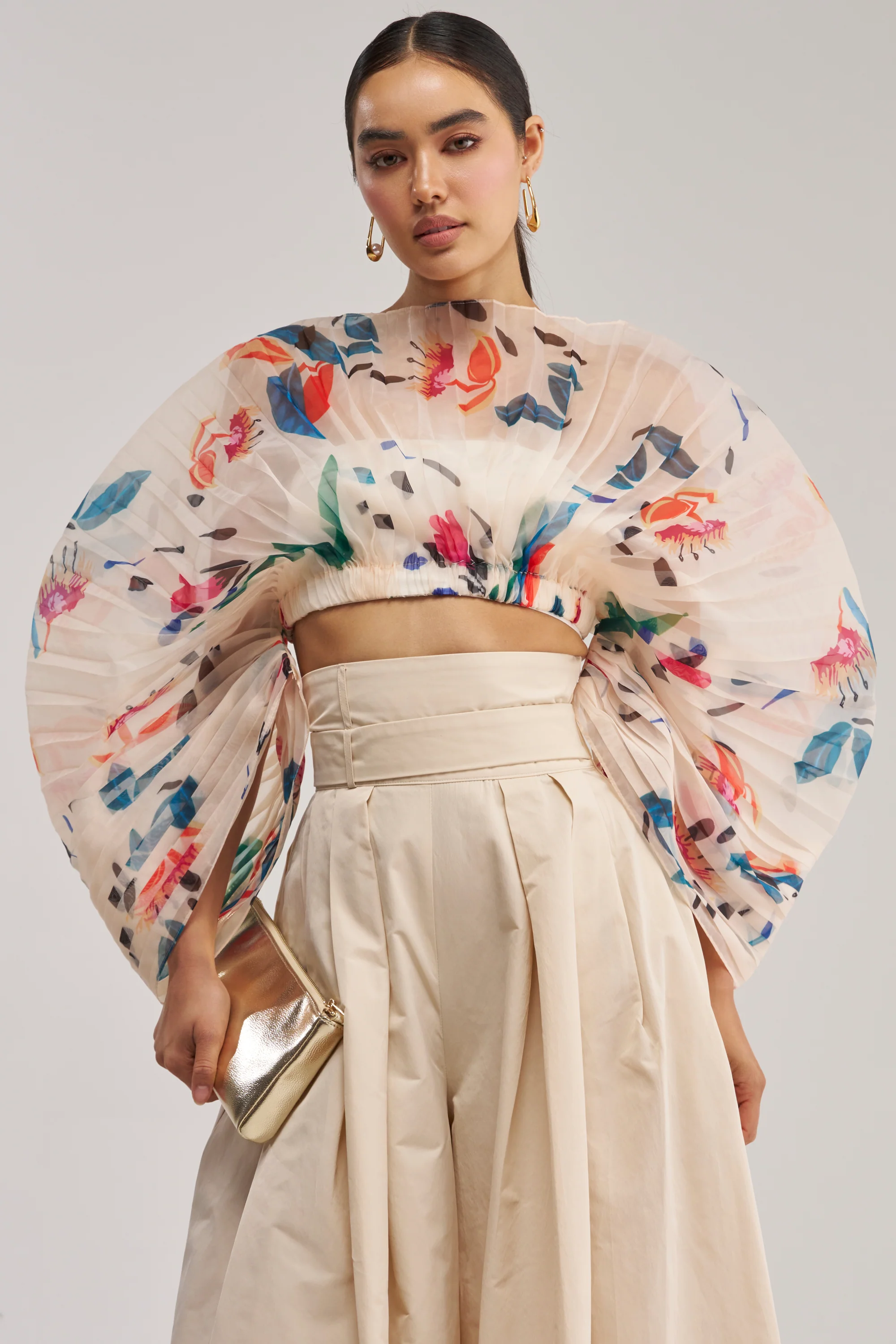 CANDY RAIN PLEATED BLOUSE - Akira Store
