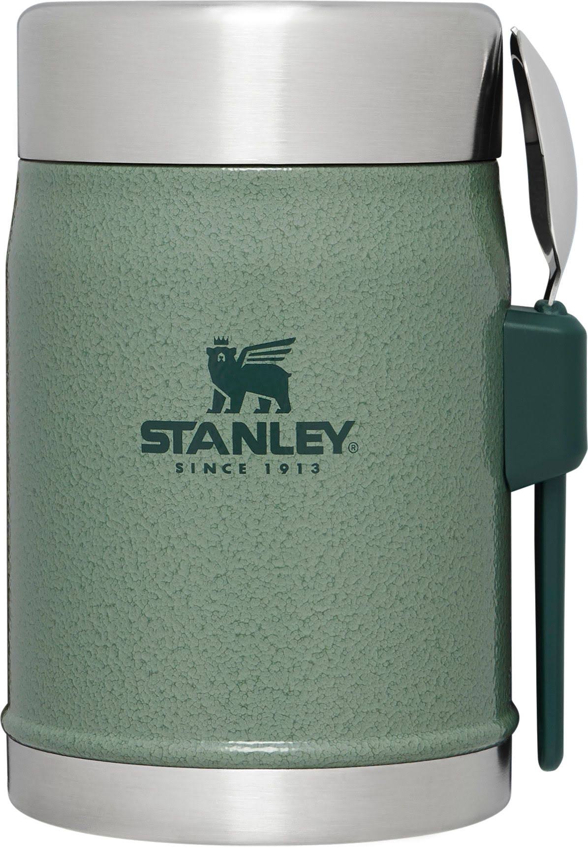 Stanley Classic Legendary Classic Food Jar + Spork 14oz Hammertone Green