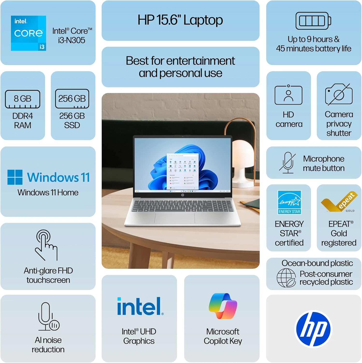 HP 15.6