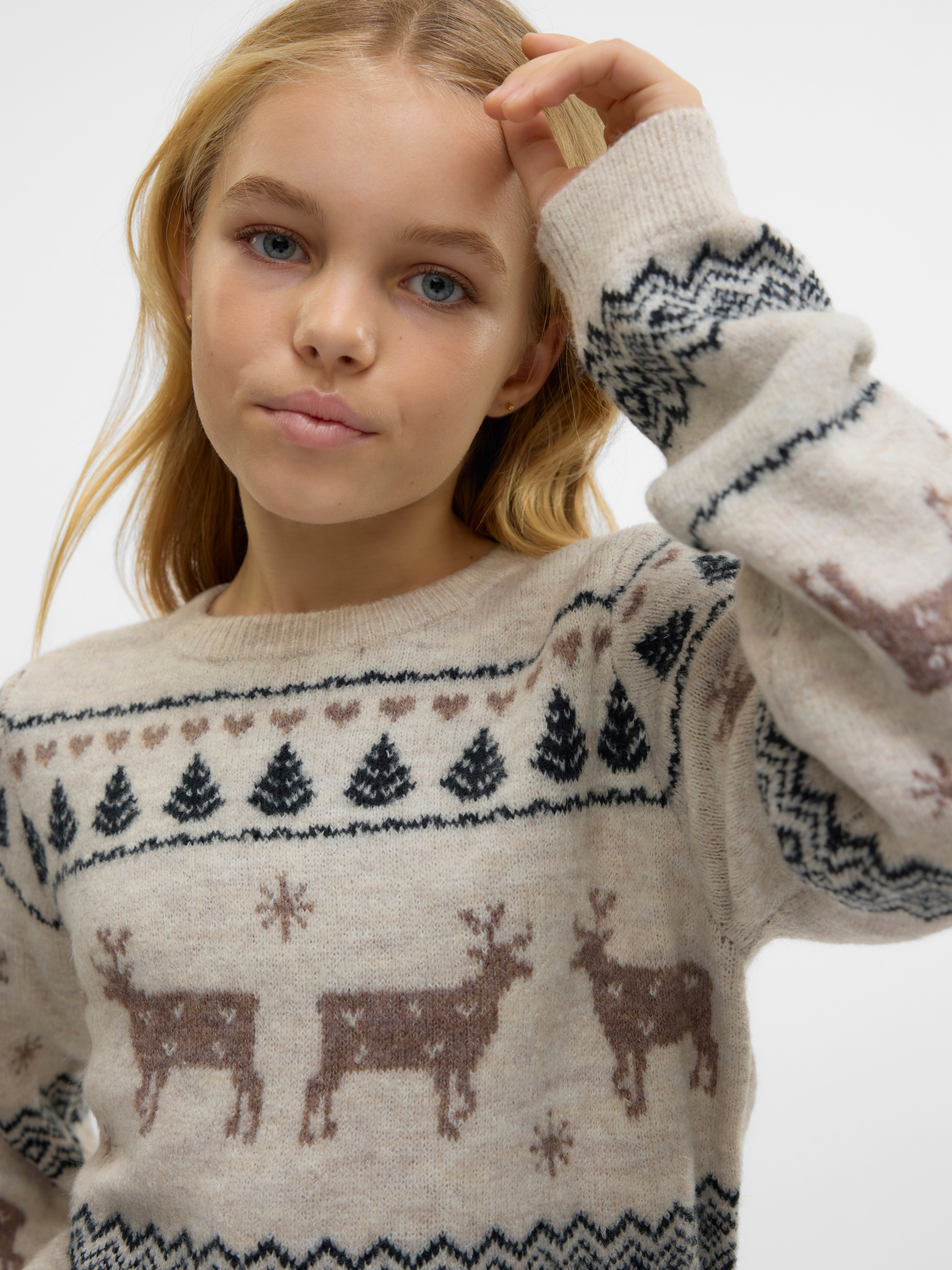 VERO MODA® VMDEERS Knitted pullover