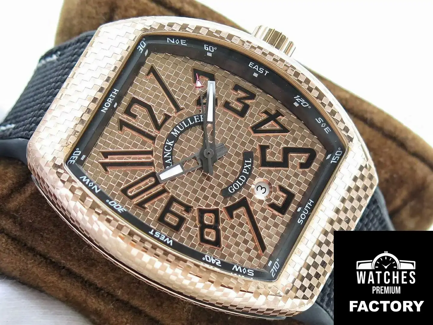Franck Muller Vanguard V45 Rose Gold Dial