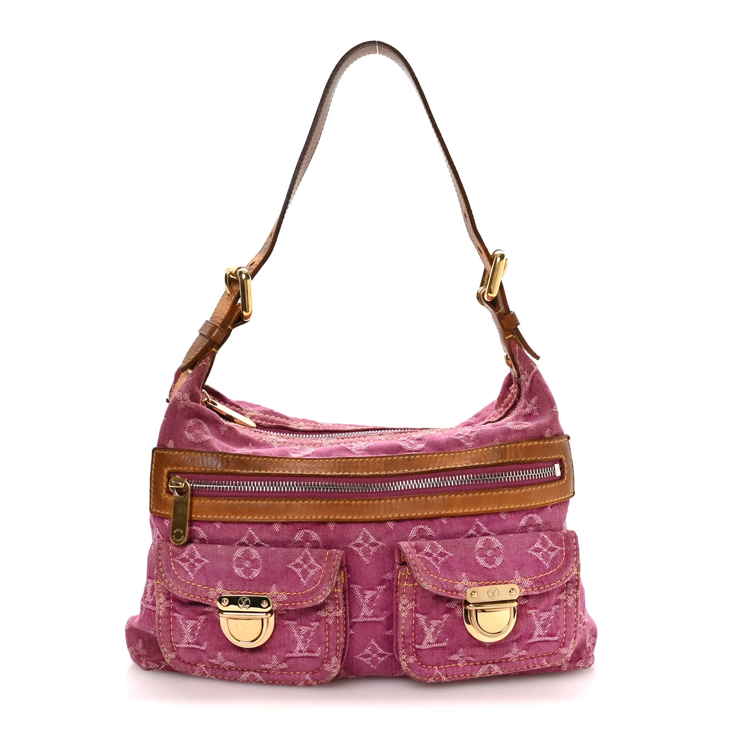Denim Baggy PM Fuchsia