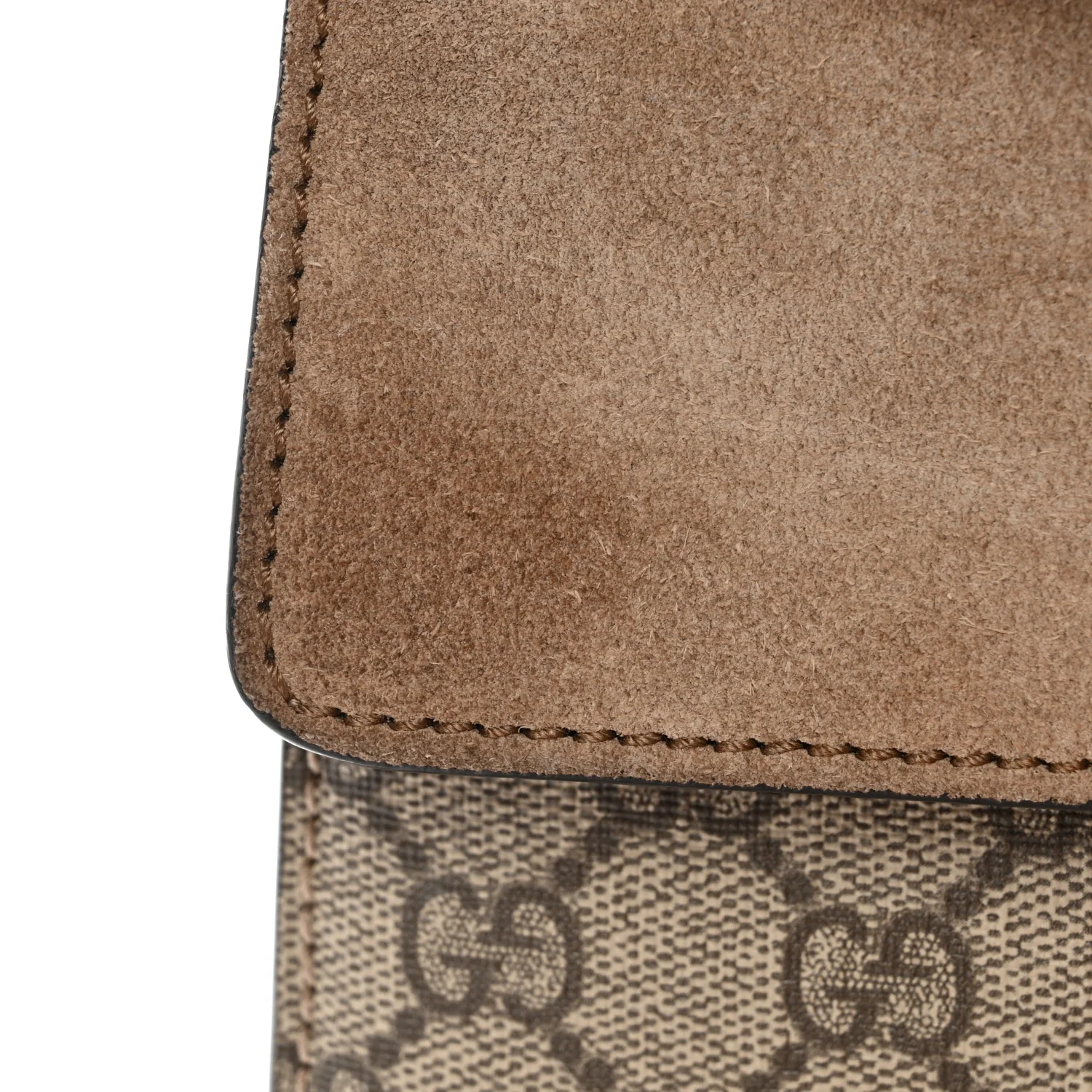 GG Supreme Monogram Small Dionysus Shoulder Bag Taupe