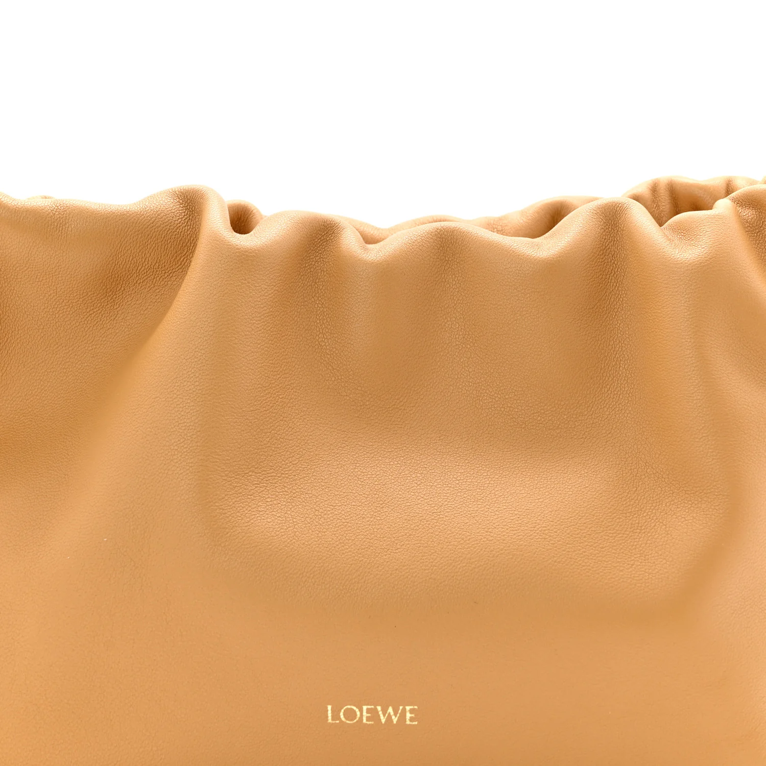 Mellow Nappa Donut Medium Chain Flamenco Knot Clutch Sahara