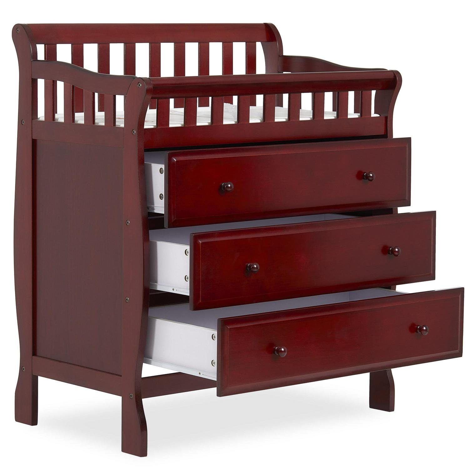 Dream on Me Marcus Changing Table and Dresser. Cherry
