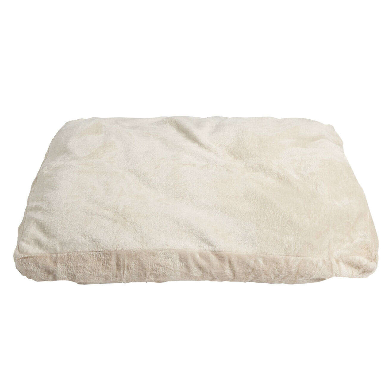 Couchage chien XL tissu beige 80x110cm