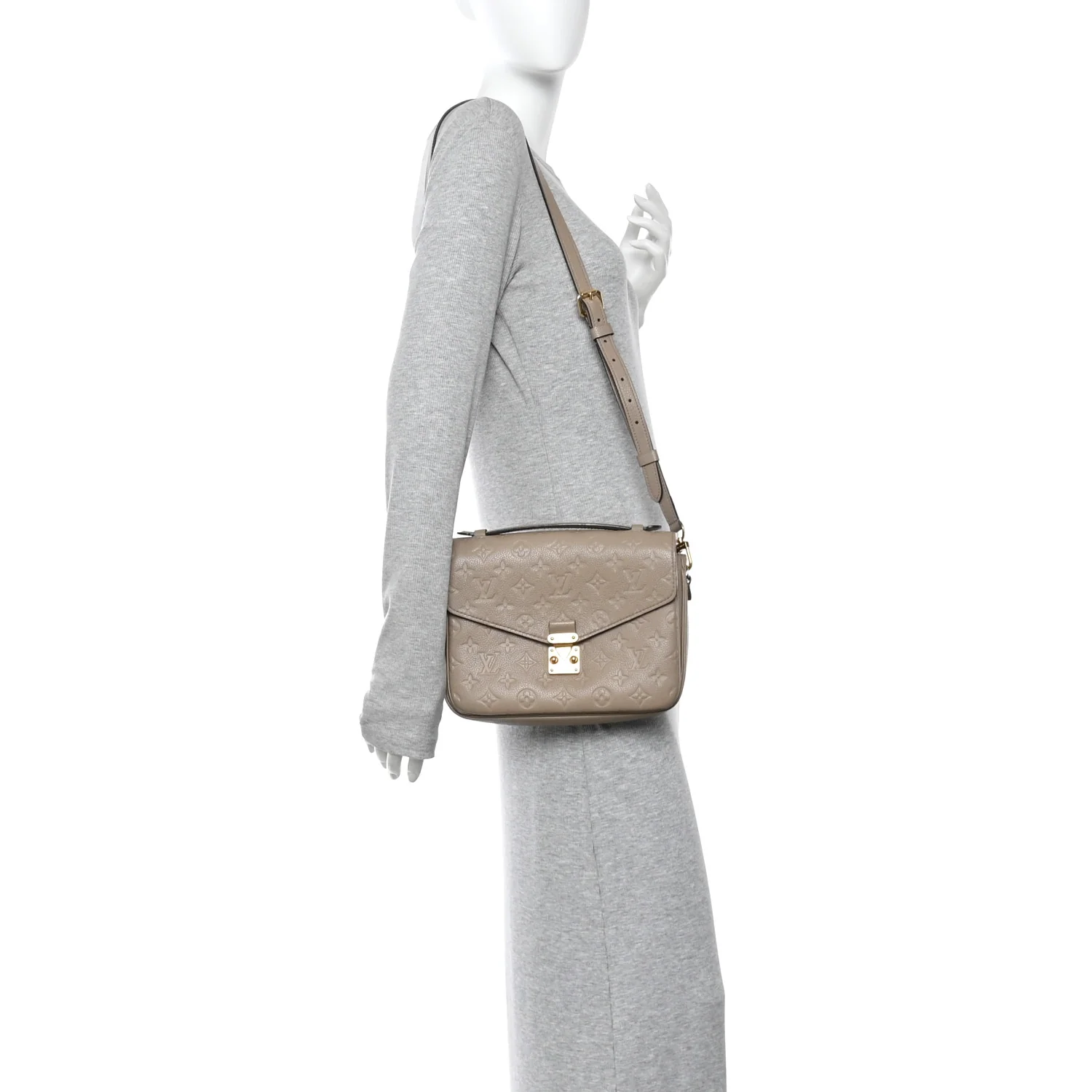 Empreinte Pochette Metis Tourterelle