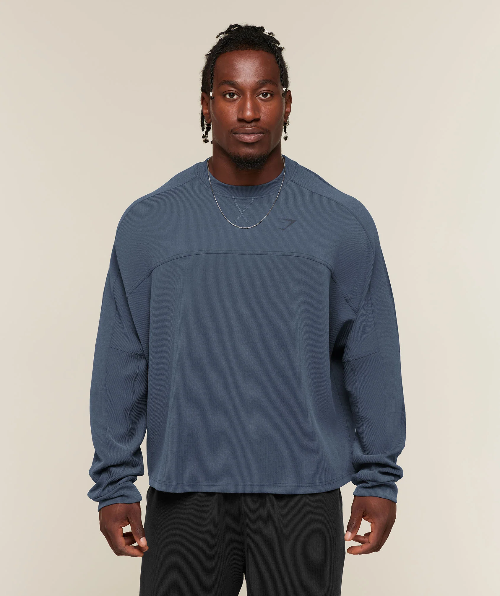GYMSHARK X SAM SULEK CREW - Shadow Blue