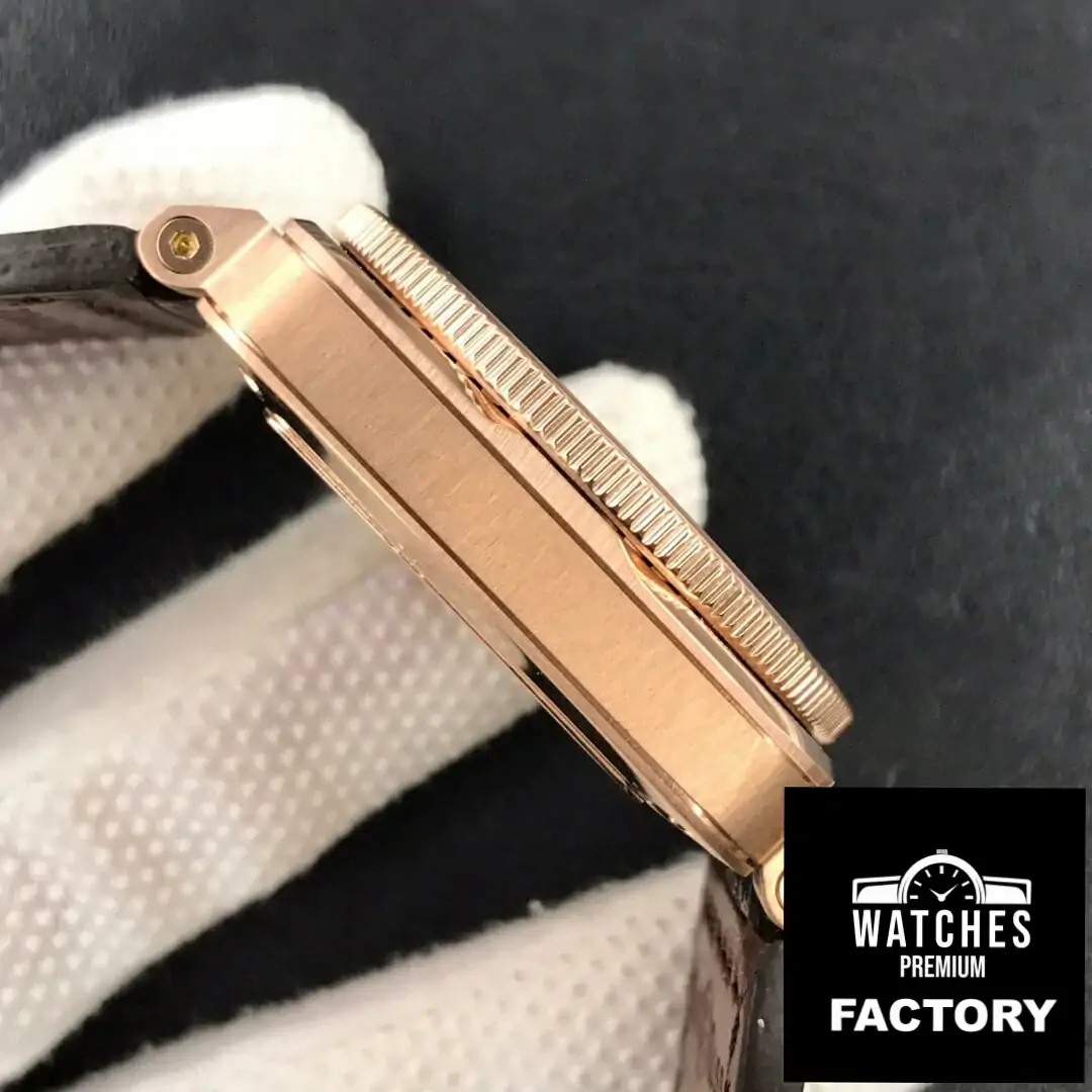 Bell & Ross BR0392-D-BL-BR / SCA Gold Bezel