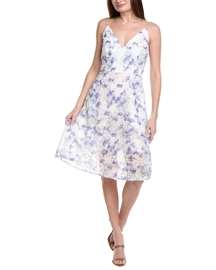 graduation white dress High-Low White Graduation Dress with Lace Ruffle White / 4