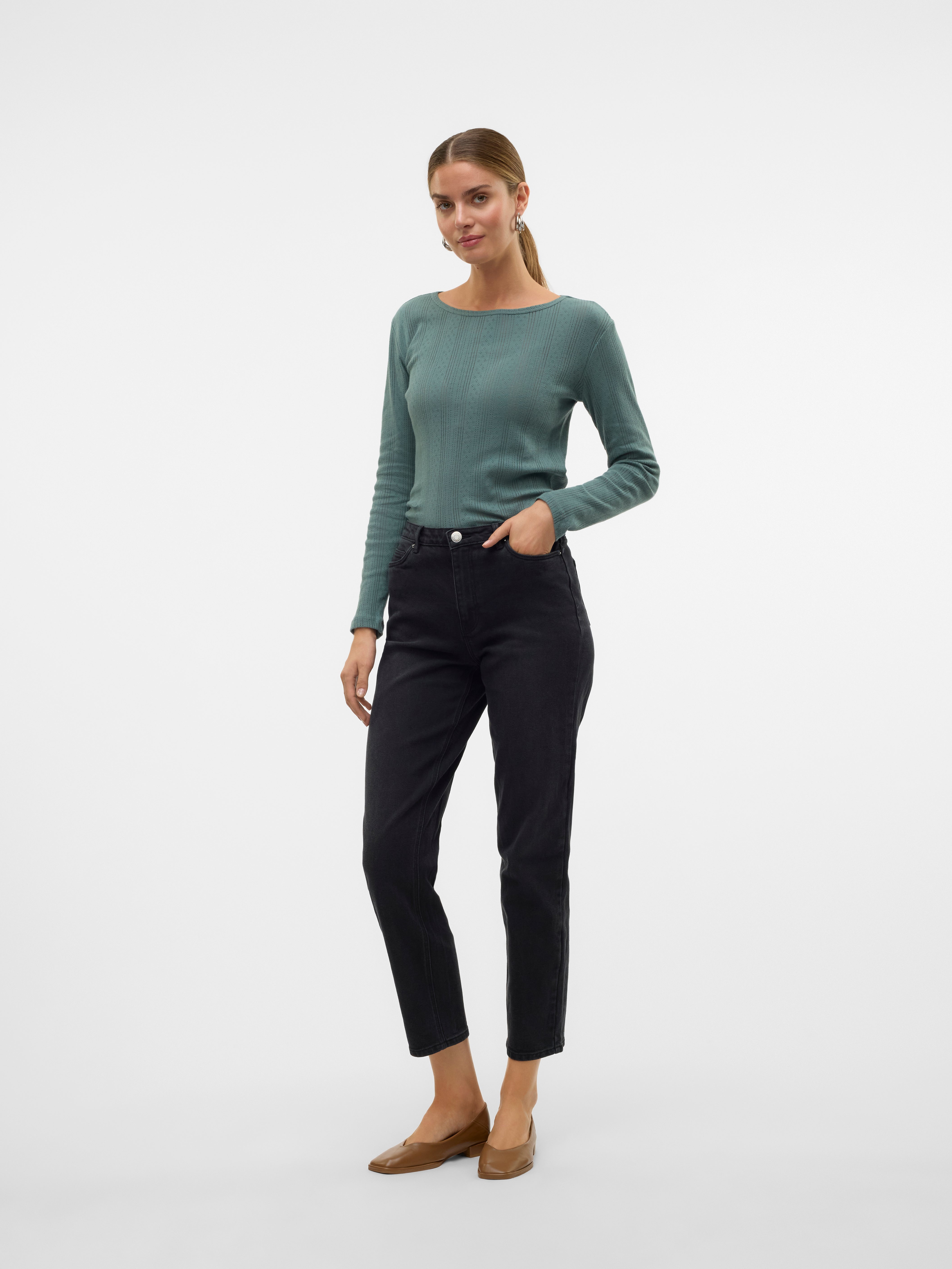 VERO MODA® VMLINDA High rise Mom Fit Jeans