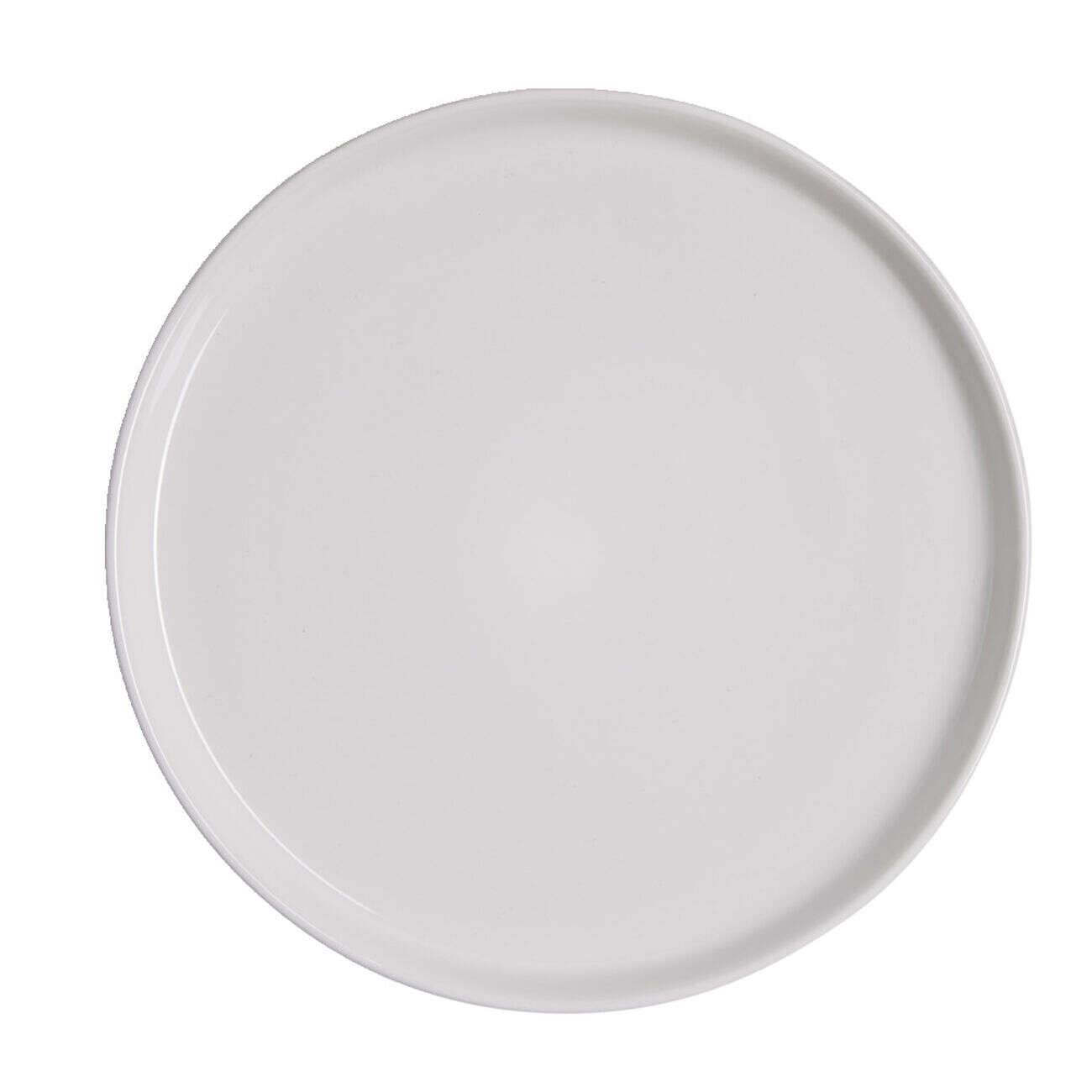 Assiette à dessert ronde Oslo grès blanche Ø20cm