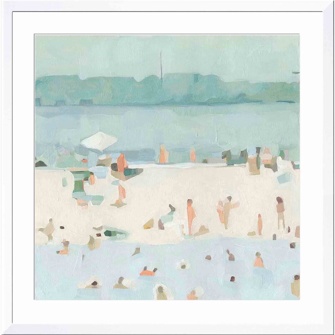 Sea Glass Sandbar I by Emma Scarvey - Picture Frame Painting Joss & Main Size: 12
