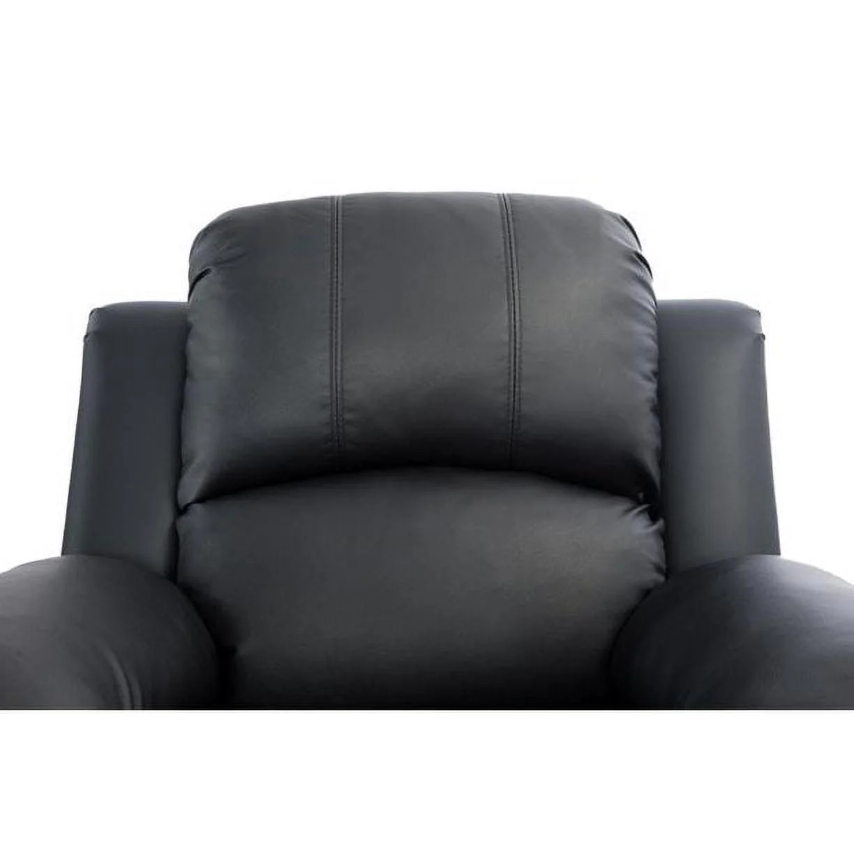 Ainehome Furniture 3 - Pieces Recliner Sectional Sofa Set, Reclining Living Room Sofa, Loveseat, Chair (Black, Living Room Set 3+2+1)
