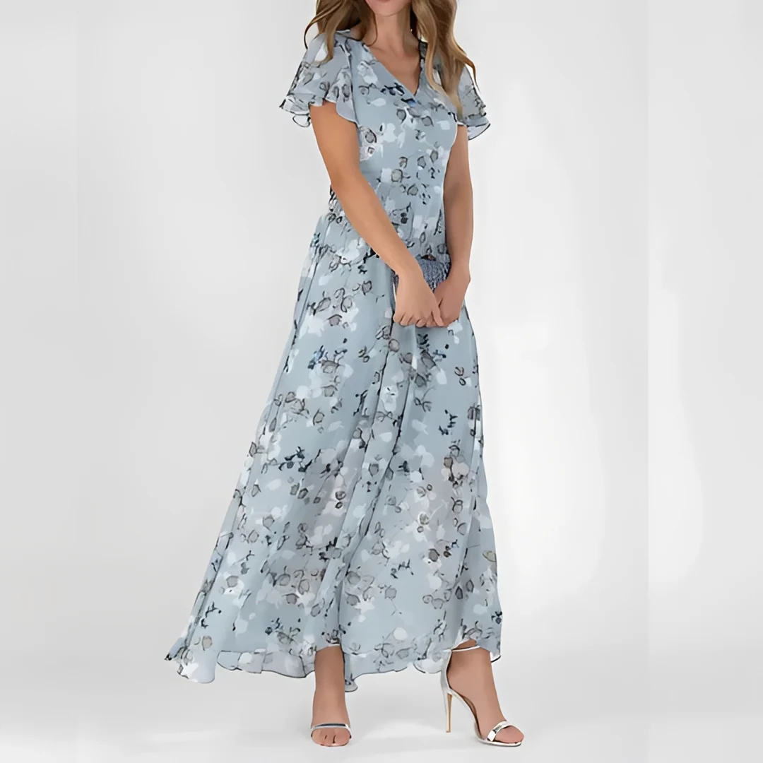 Davonie - Robe Florale Élégante