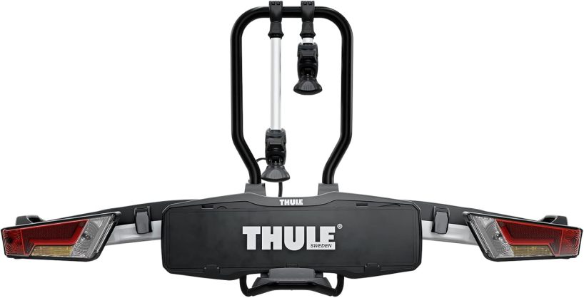Porte-vélos Thule EasyFold XT pour attelage, 2 vélos, argent