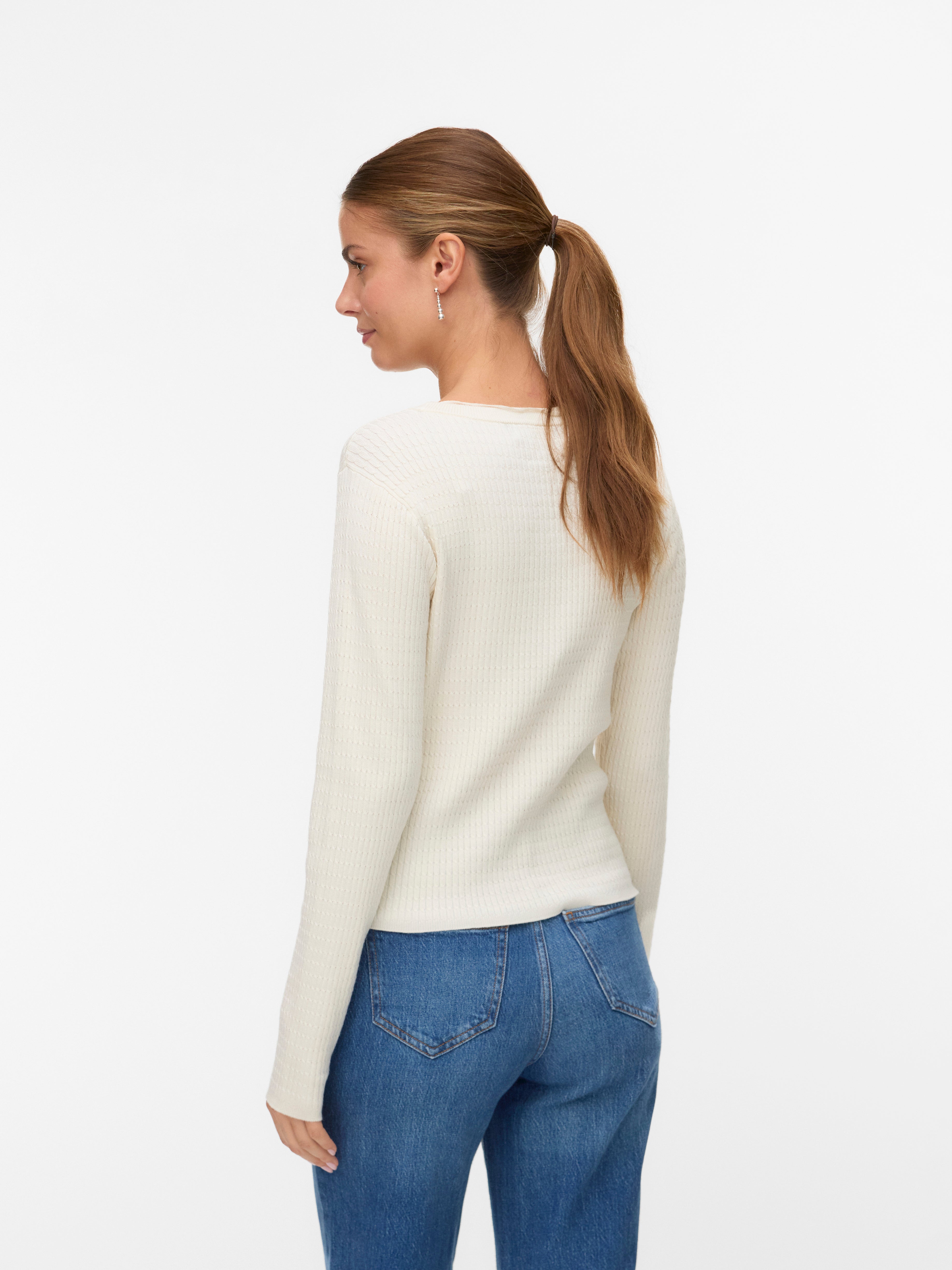 VERO MODA® VMSILJE Knitted pullover