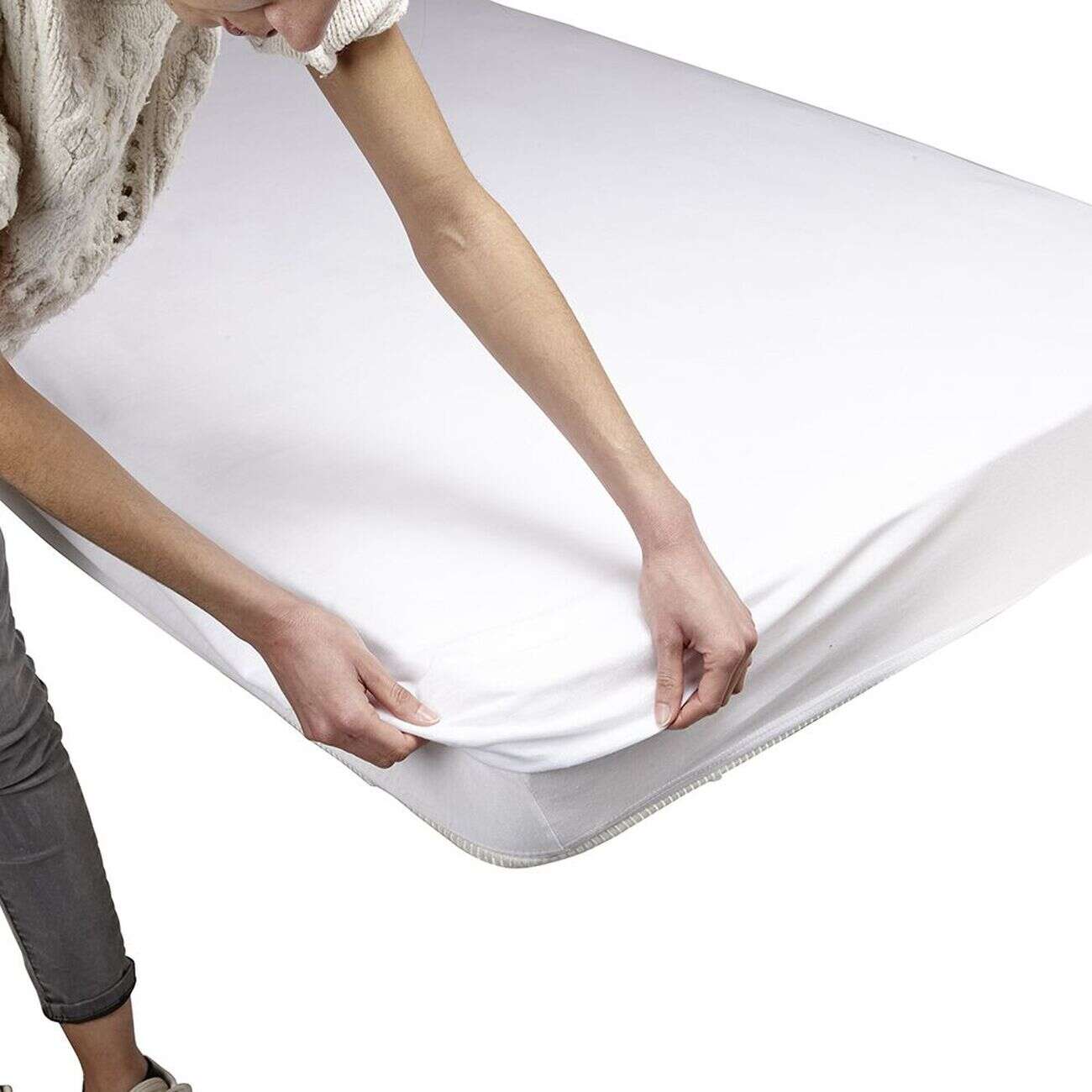 Protège matelas 1 personne 160x200 cm