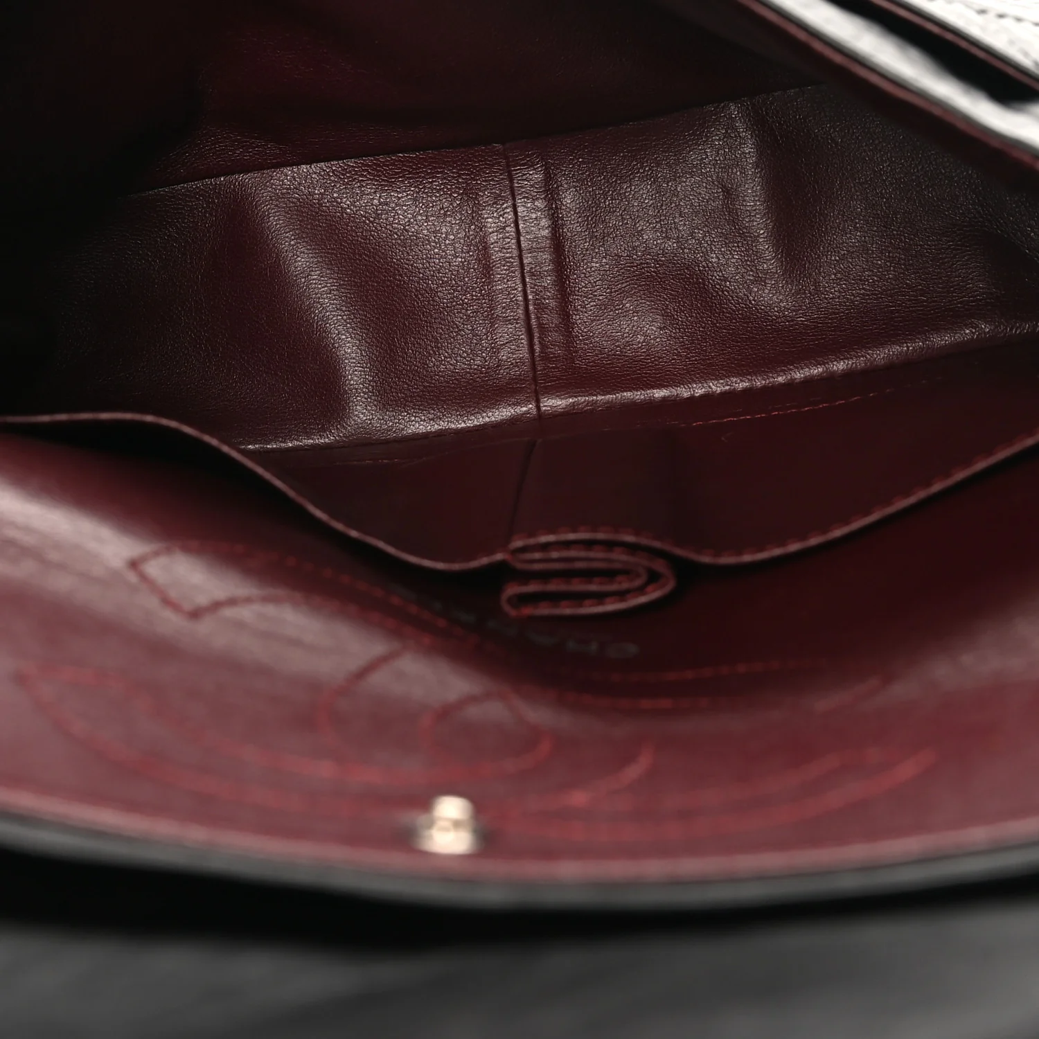 Aged Calfskin Quilted 2.55 Reissue 226 Flap Black
