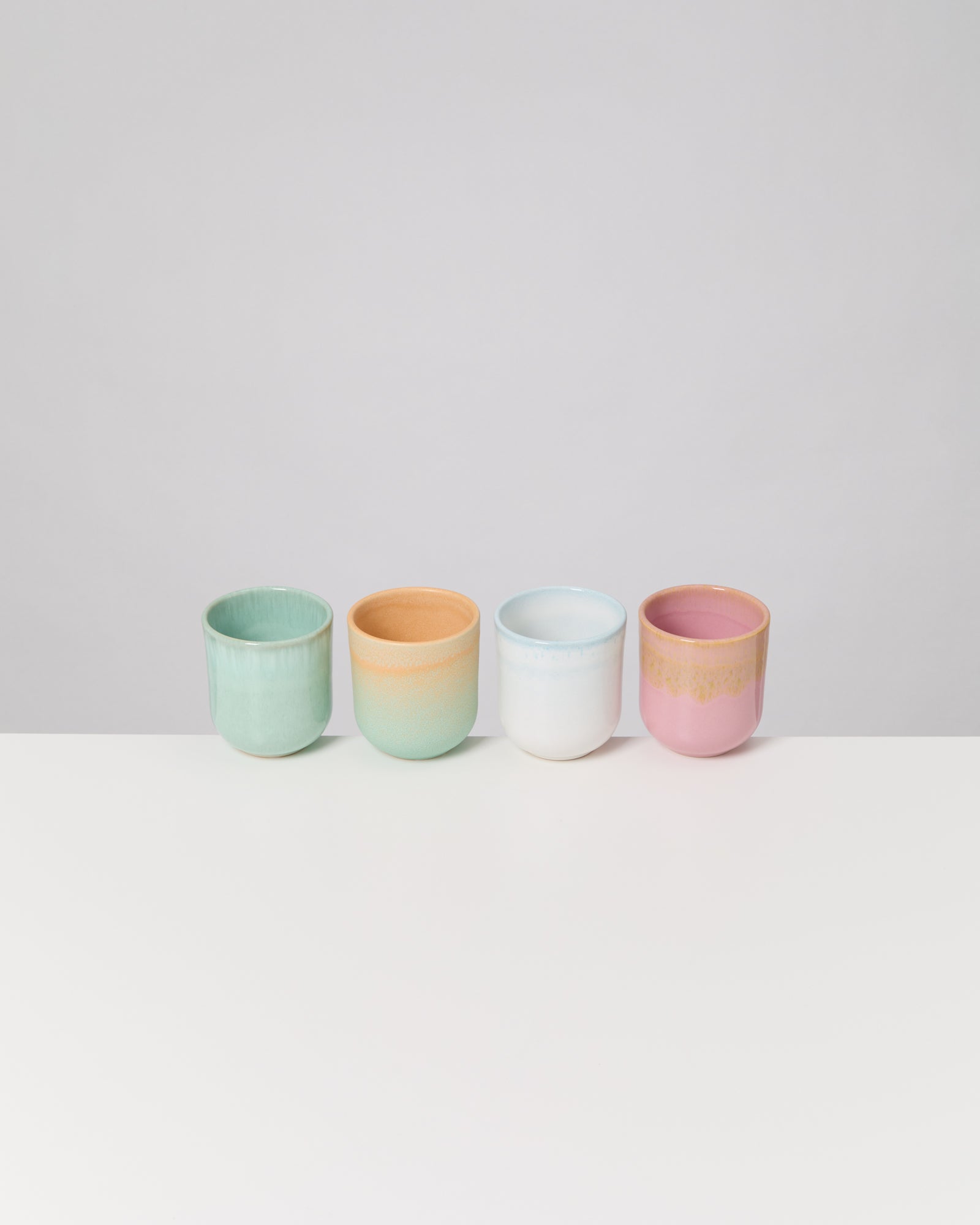 COPA ALTO - SMALL CUP PASTEL WHISPER MIX SET OF 4