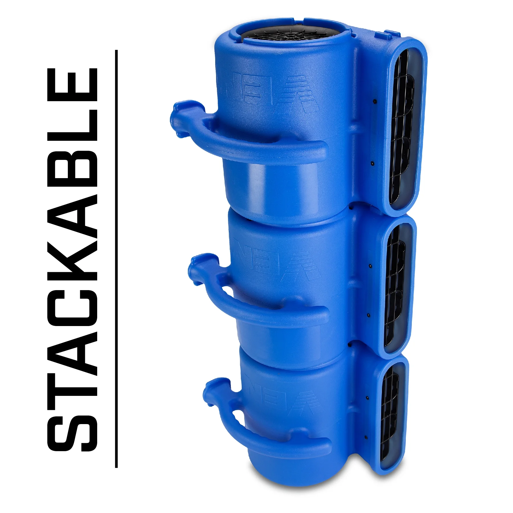 VP-25 1/4 HP Air Mover for Water Damage Restoration Carpet Dryer Floor Blower Fan Home and Plumbing Use, Blue(Blue) - Image 4