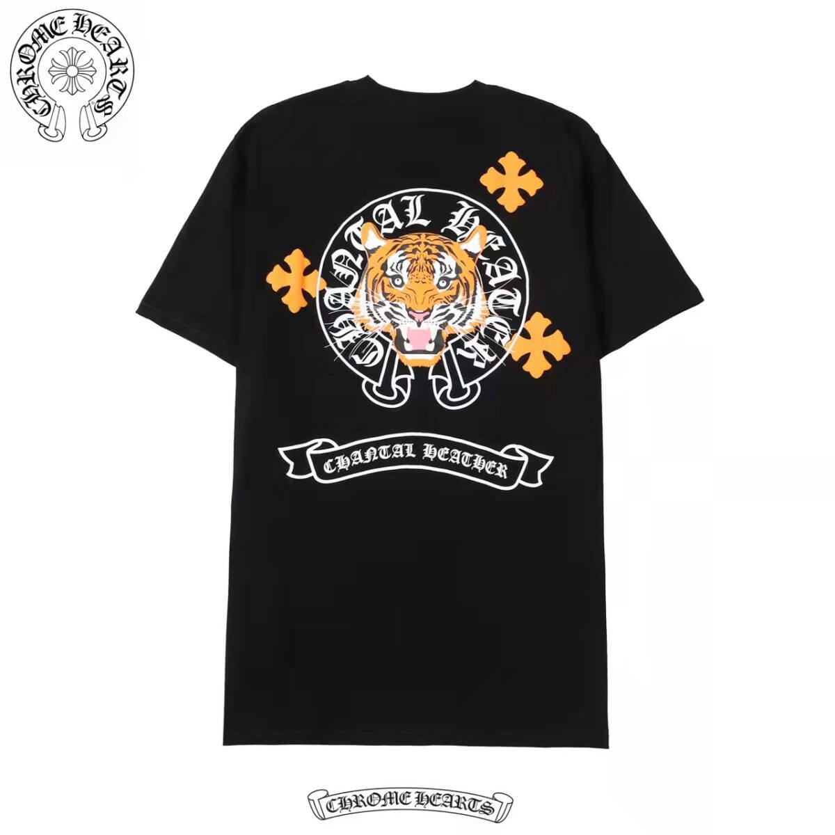【CHROME HEARTS】（クロムハーツ）男女兼用、ご好評に付き再入荷！半袖Tシャツ